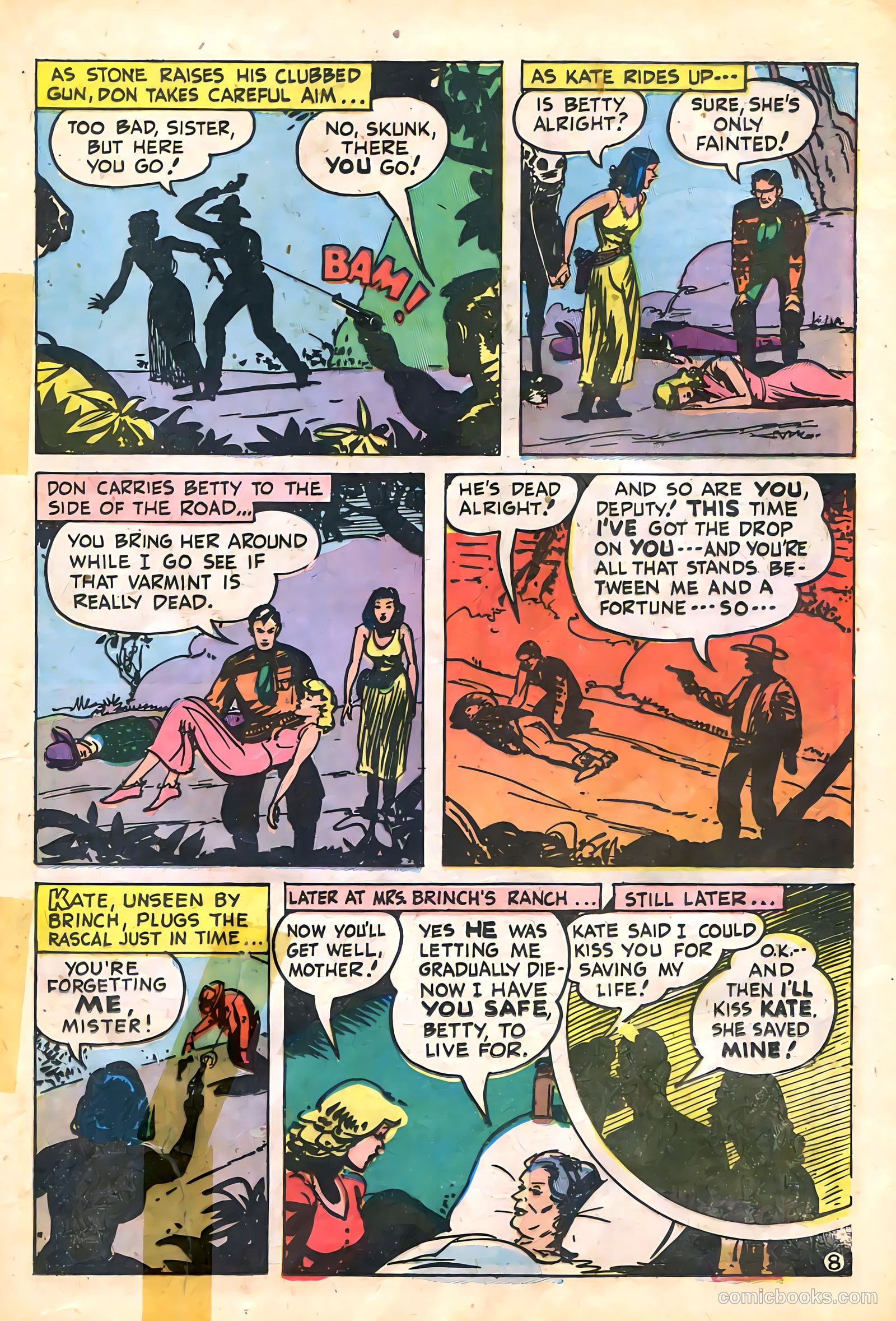 Western Crime Busters #6 (1951) — page 17 of 36