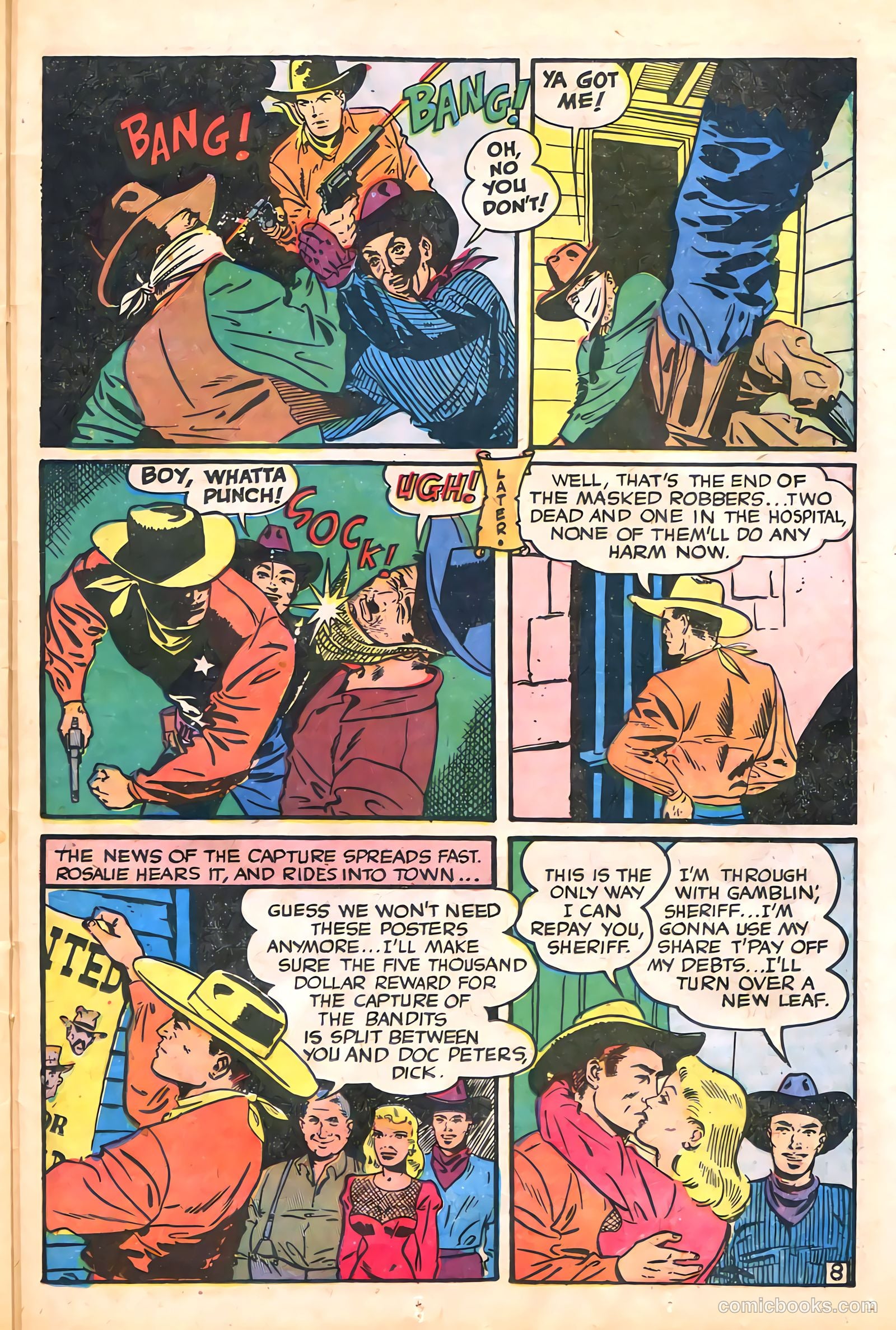 Western Crime Busters #6 (1951) — page 25 of 36