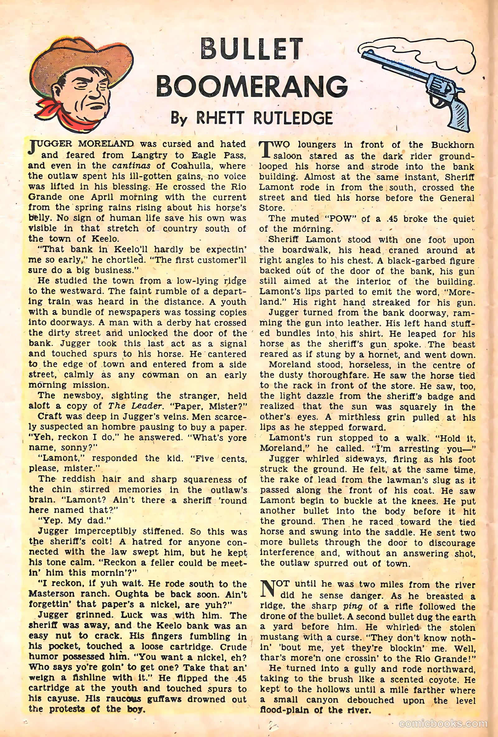 Western Crime Busters #6 (1951) — page 26 of 36