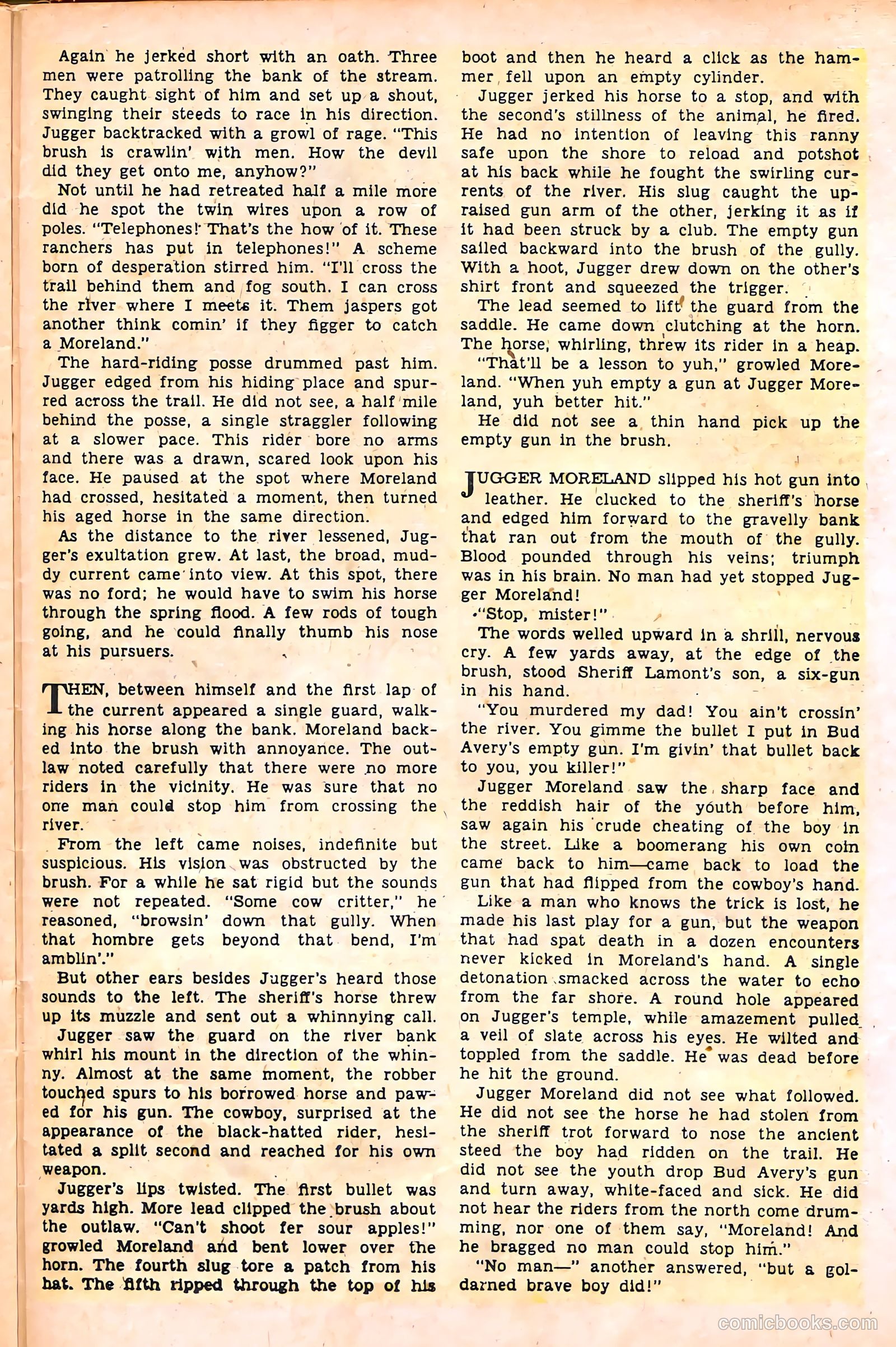 Western Crime Busters #6 (1951) — page 27 of 36
