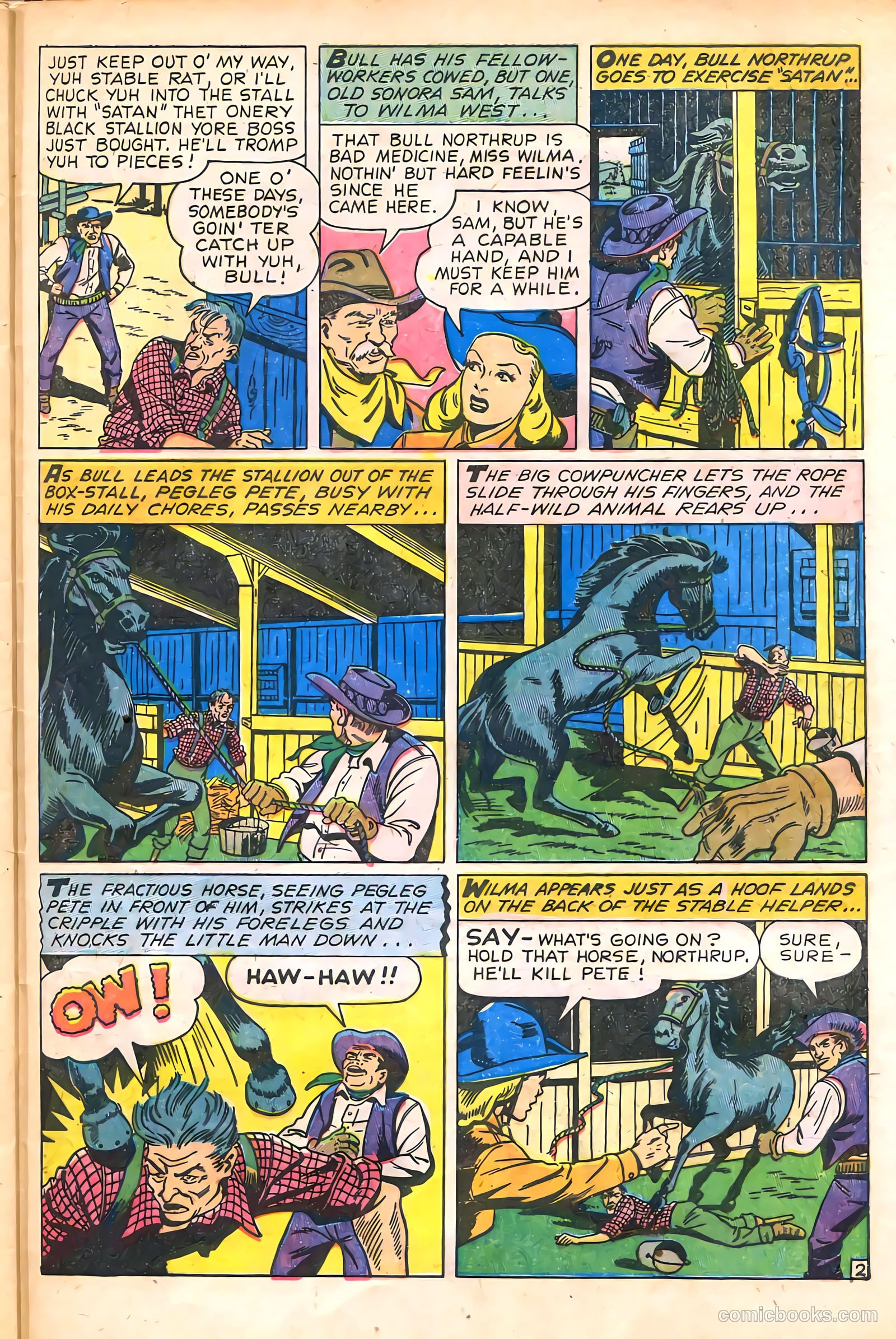 Western Crime Busters #6 (1951) — page 29 of 36