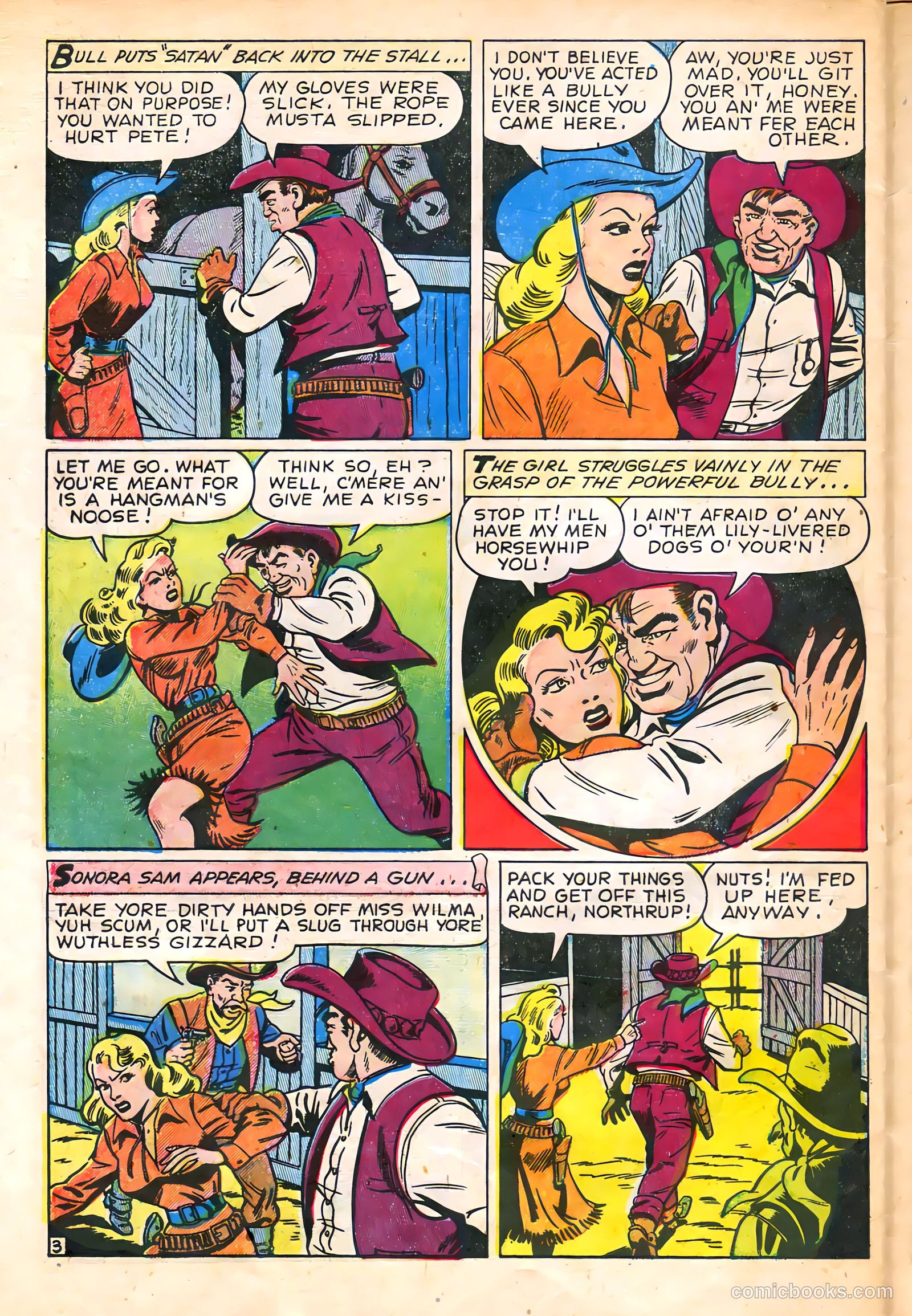 Western Crime Busters #6 (1951) — page 30 of 36