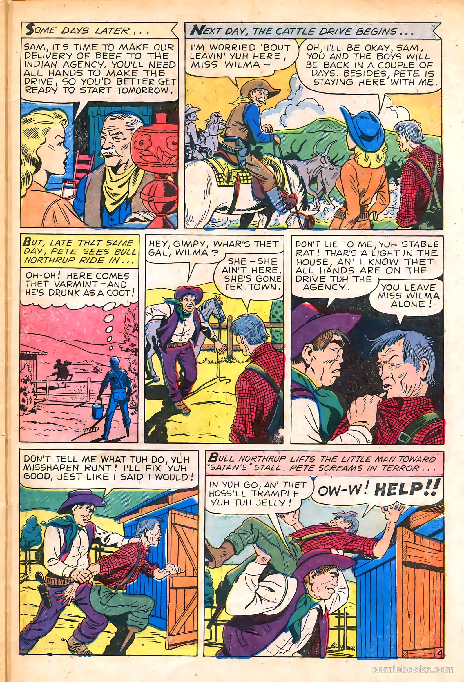 Western Crime Busters #6 (1951) — page 31 of 36