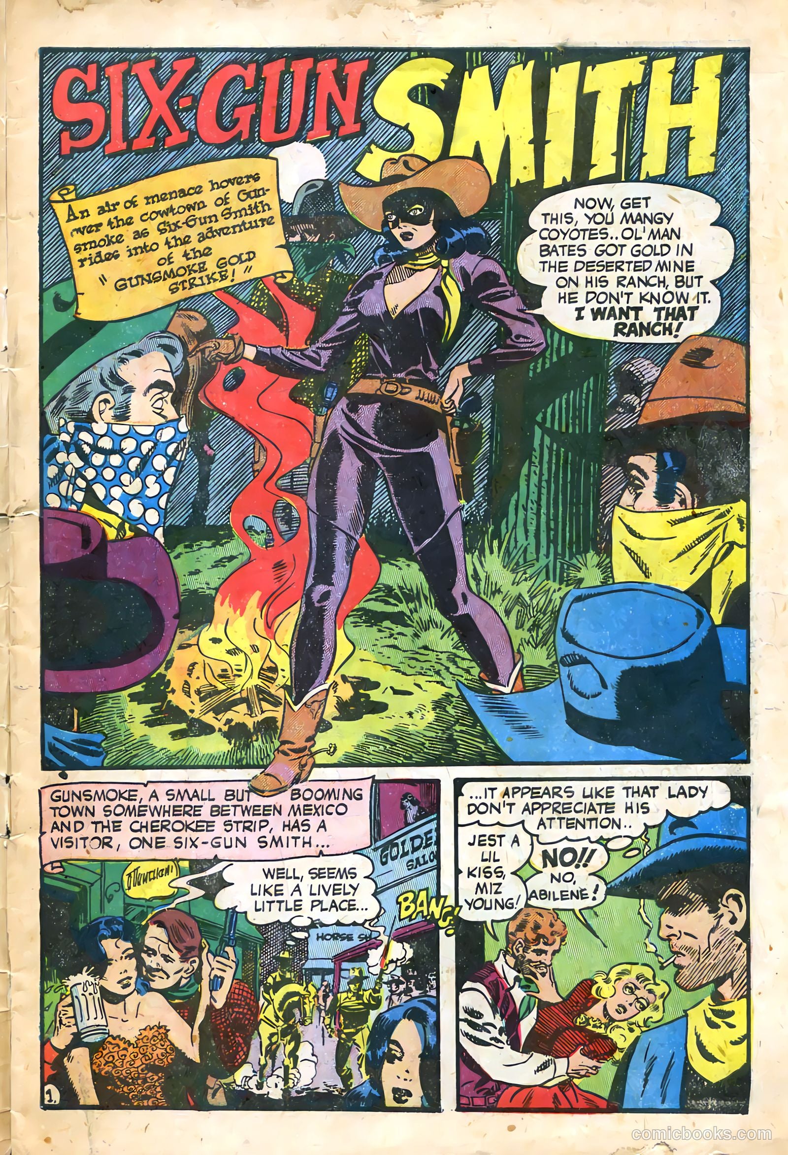 Western Crime Busters #7 (1951) — page 3 of 36