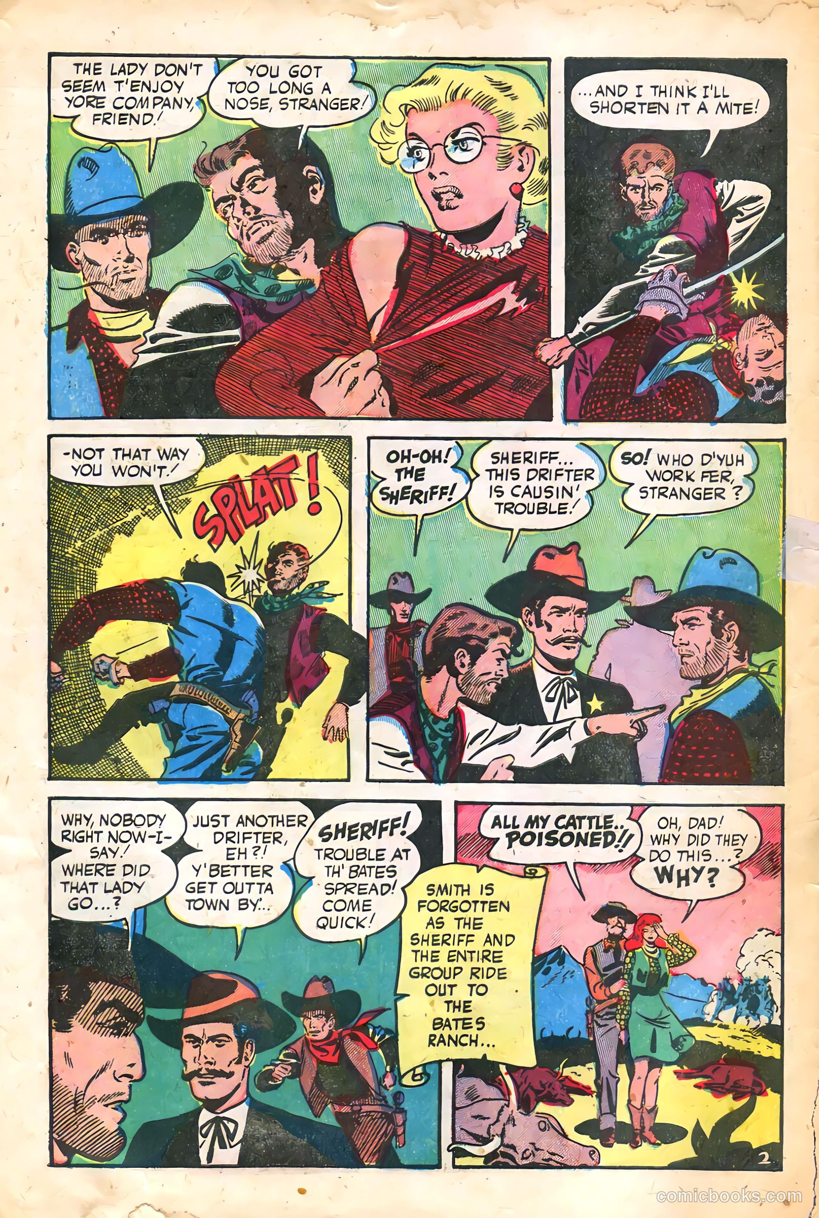 Western Crime Busters #7 (1951) — page 4 of 36