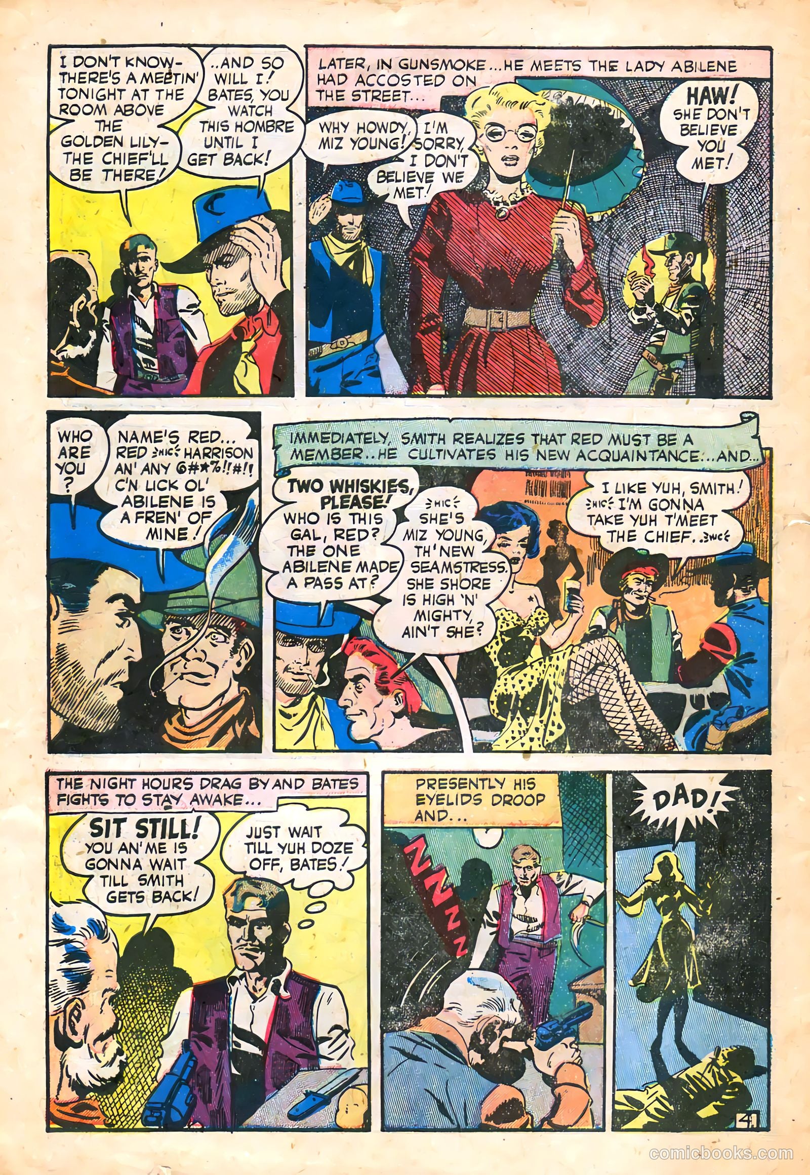 Western Crime Busters #7 (1951) — page 6 of 36