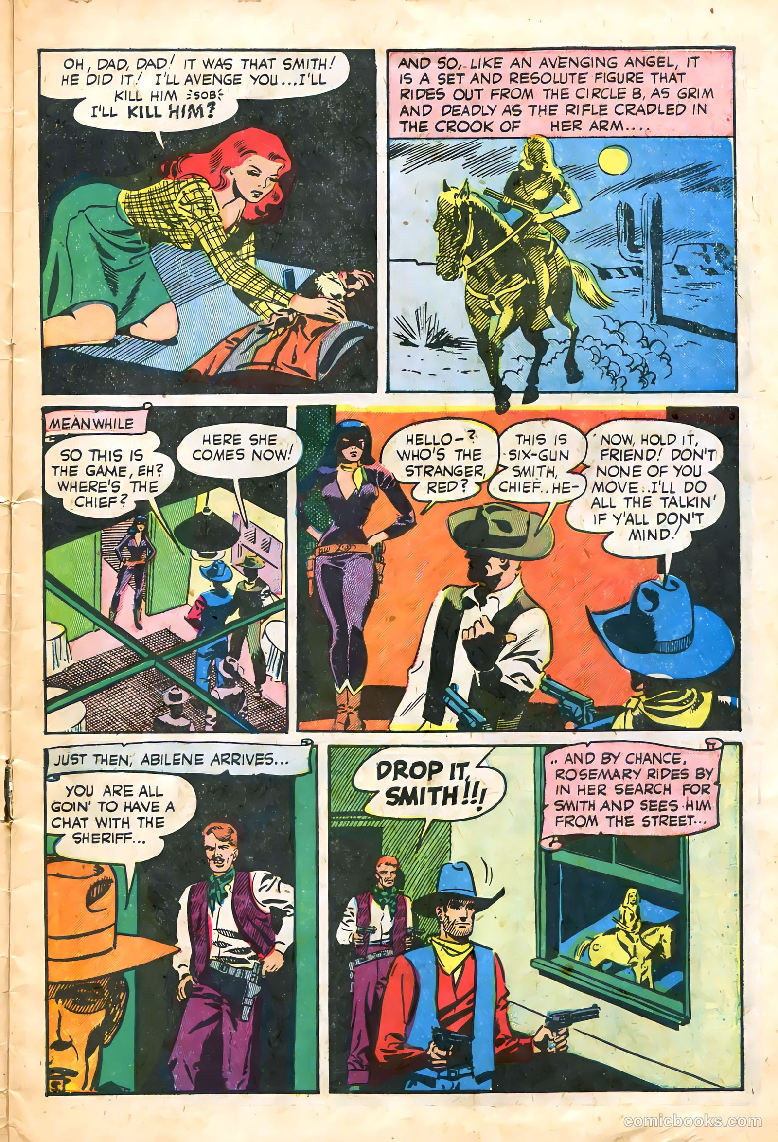 Western Crime Busters #7 (1951) — page 7 of 36