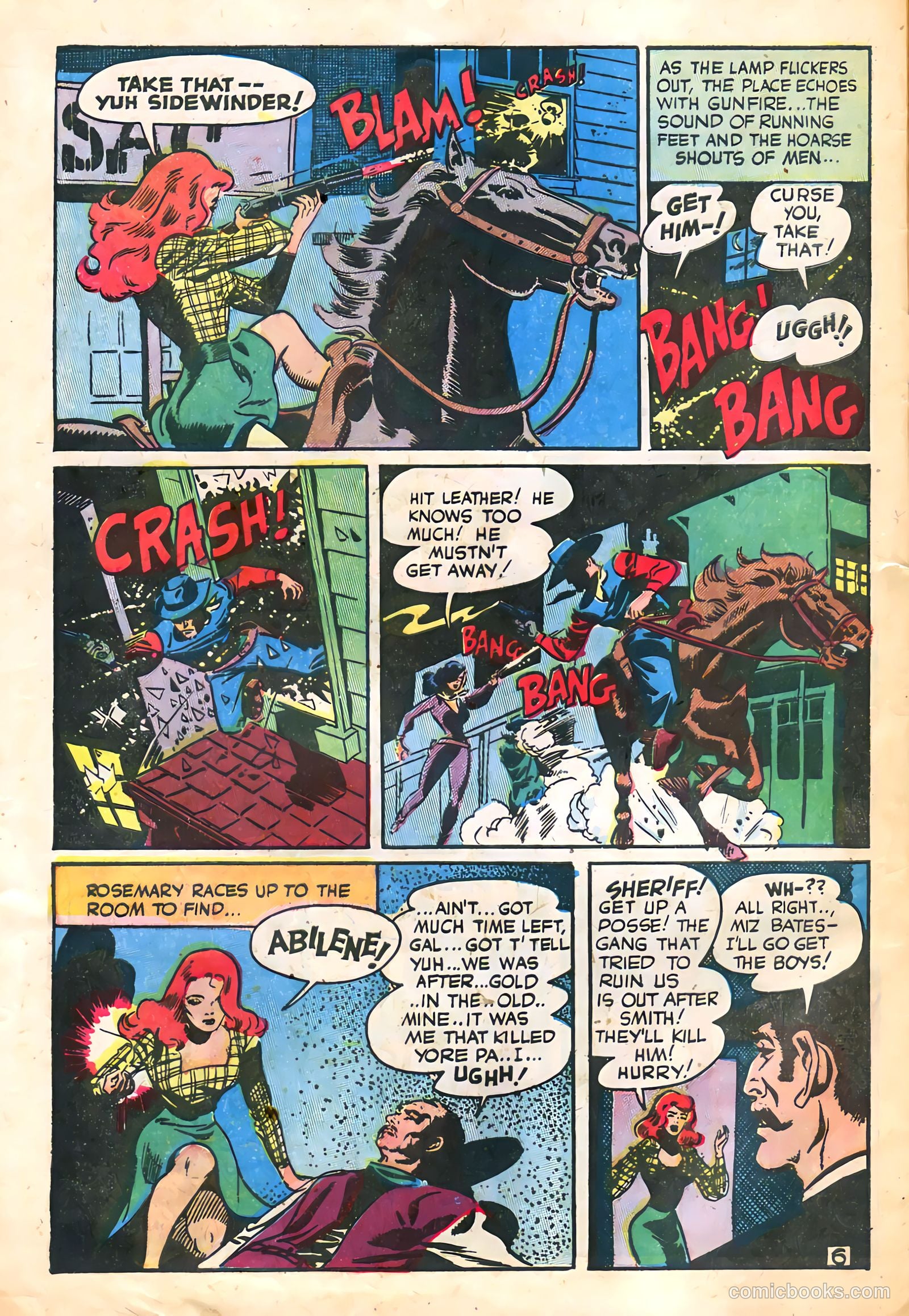 Western Crime Busters #7 (1951) — page 8 of 36