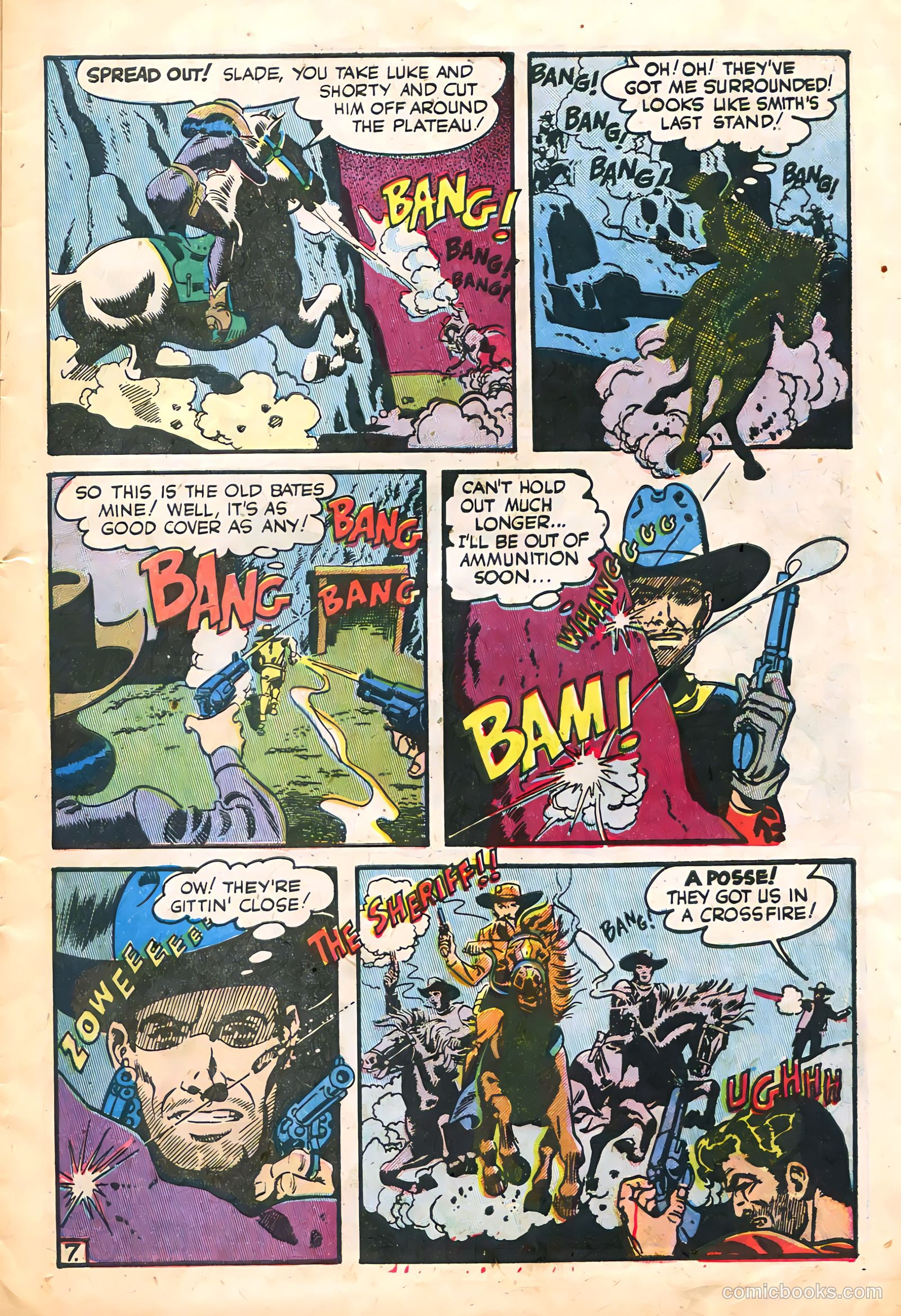 Western Crime Busters #7 (1951) — page 9 of 36