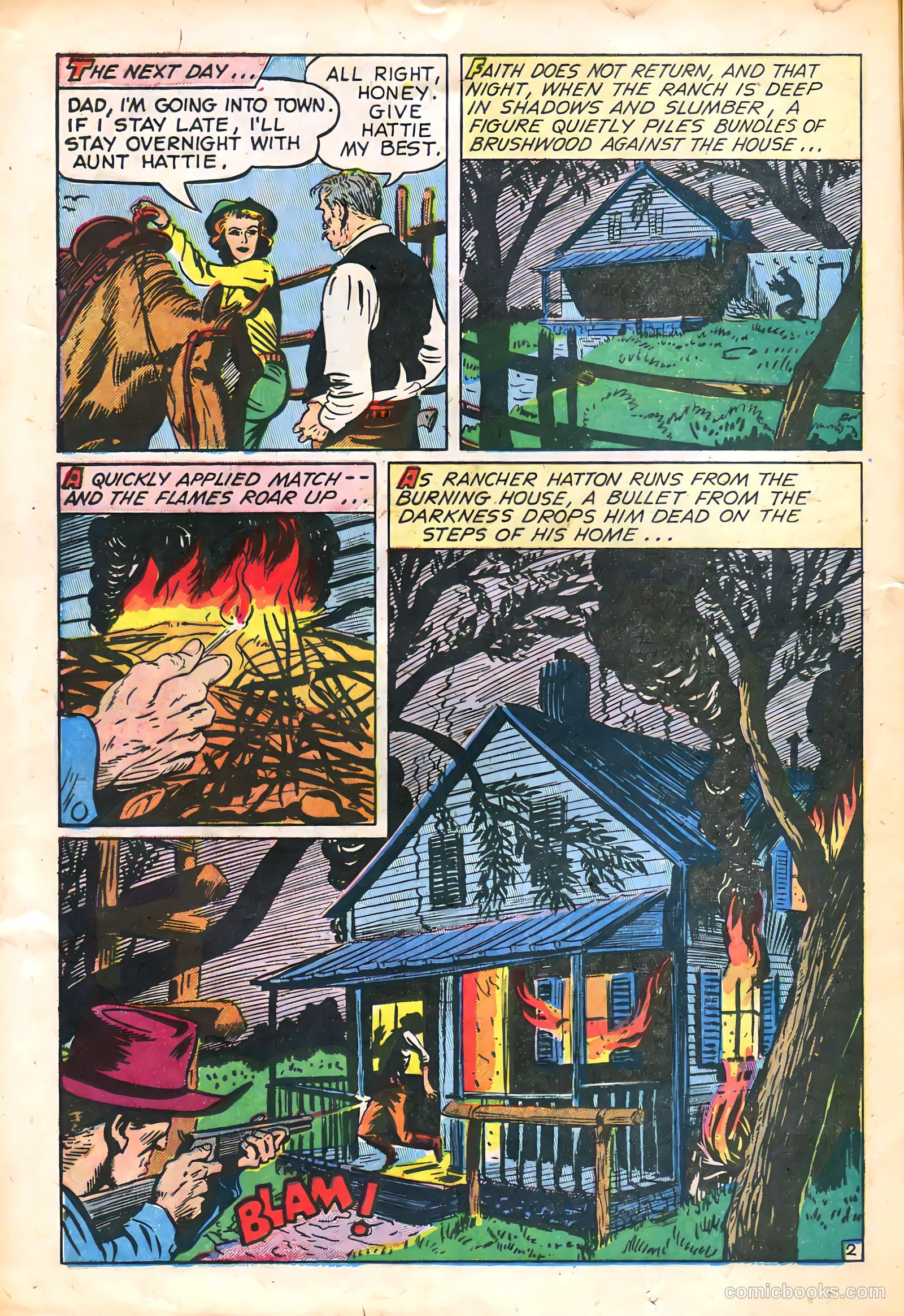 Western Crime Busters #7 (1951) — page 12 of 36