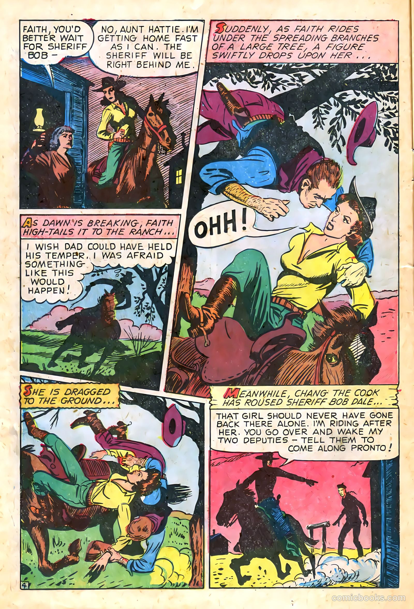 Western Crime Busters #7 (1951) — page 14 of 36