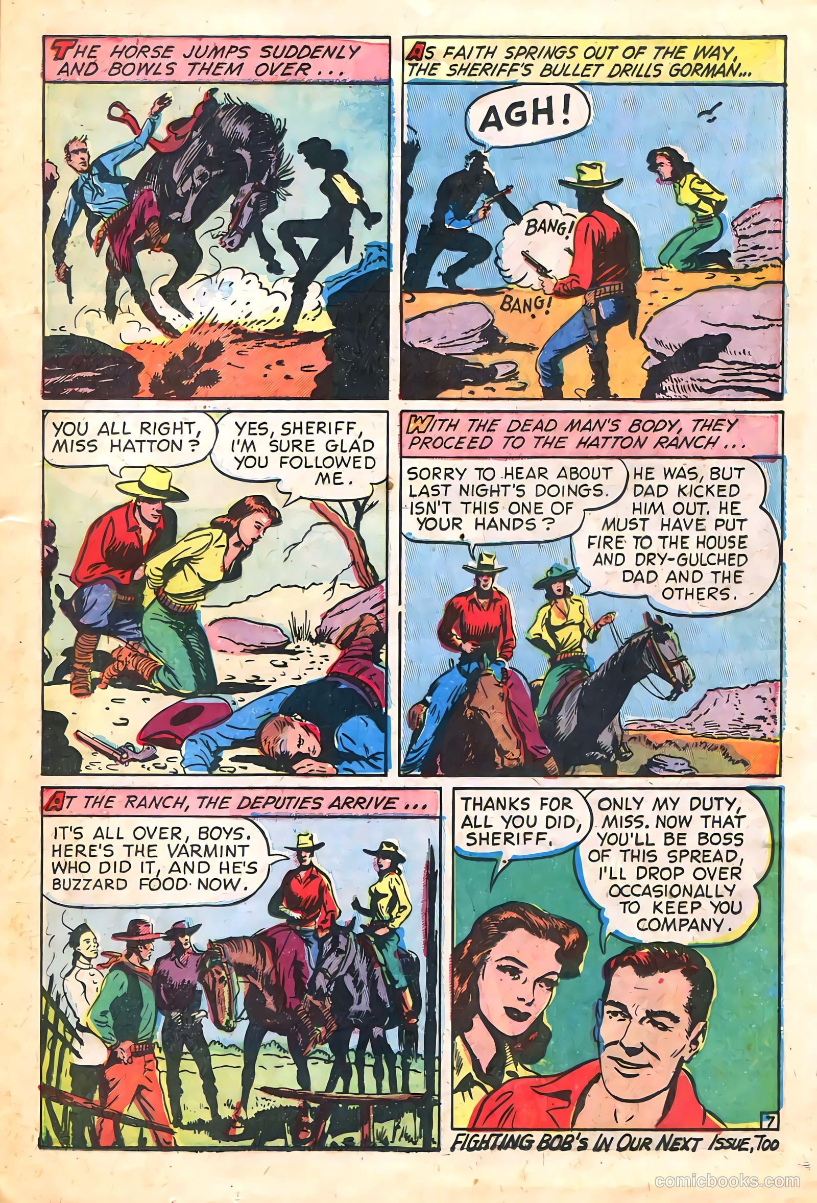 Western Crime Busters #7 (1951) — page 17 of 36