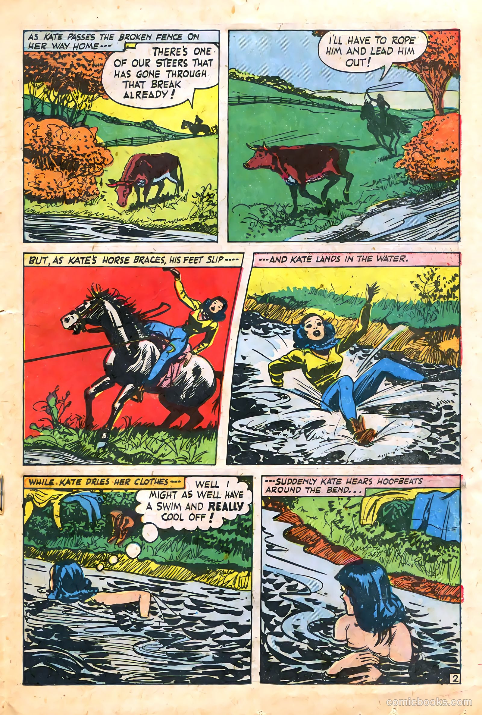 Western Crime Busters #7 (1951) — page 19 of 36