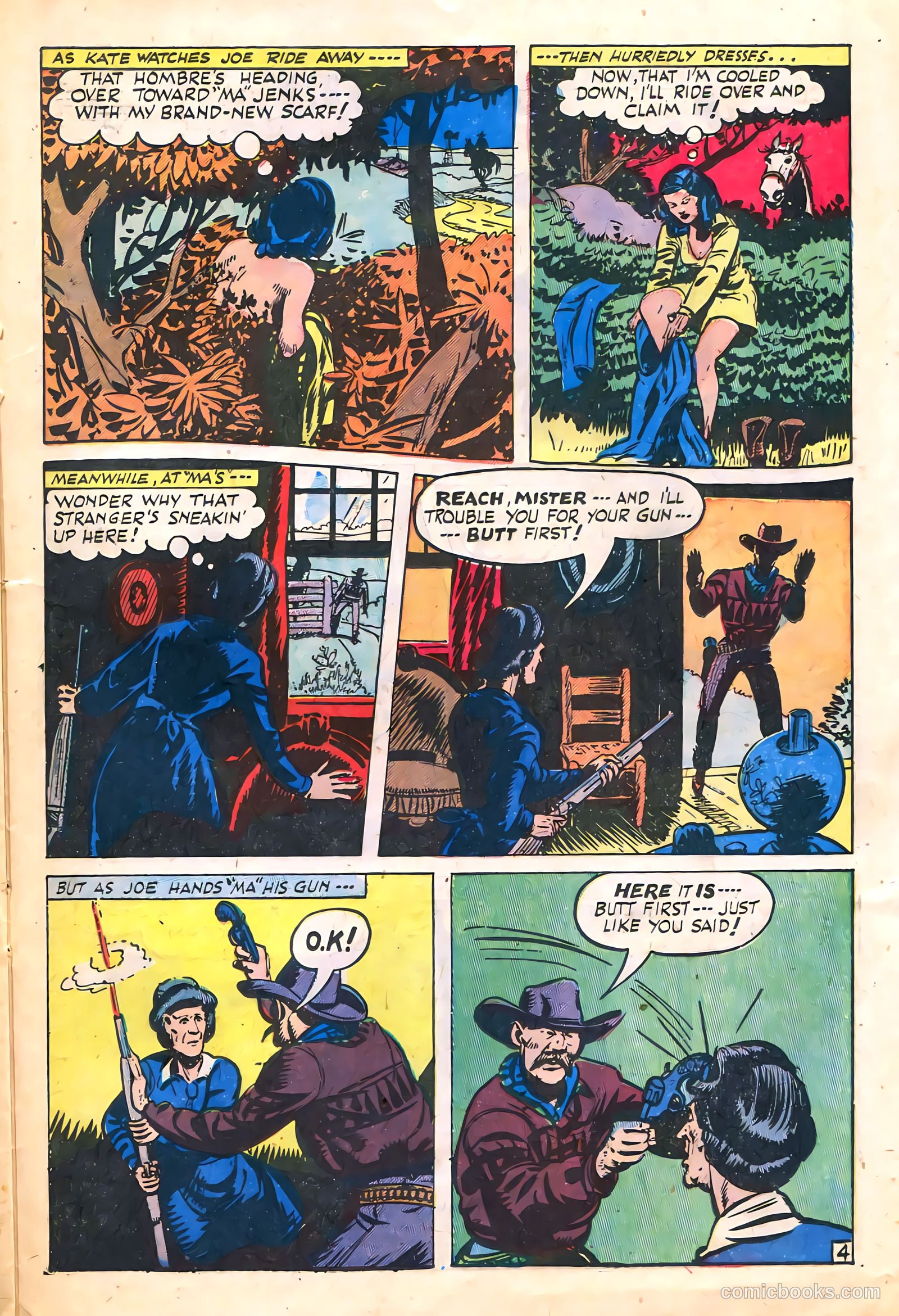 Western Crime Busters #7 (1951) — page 21 of 36