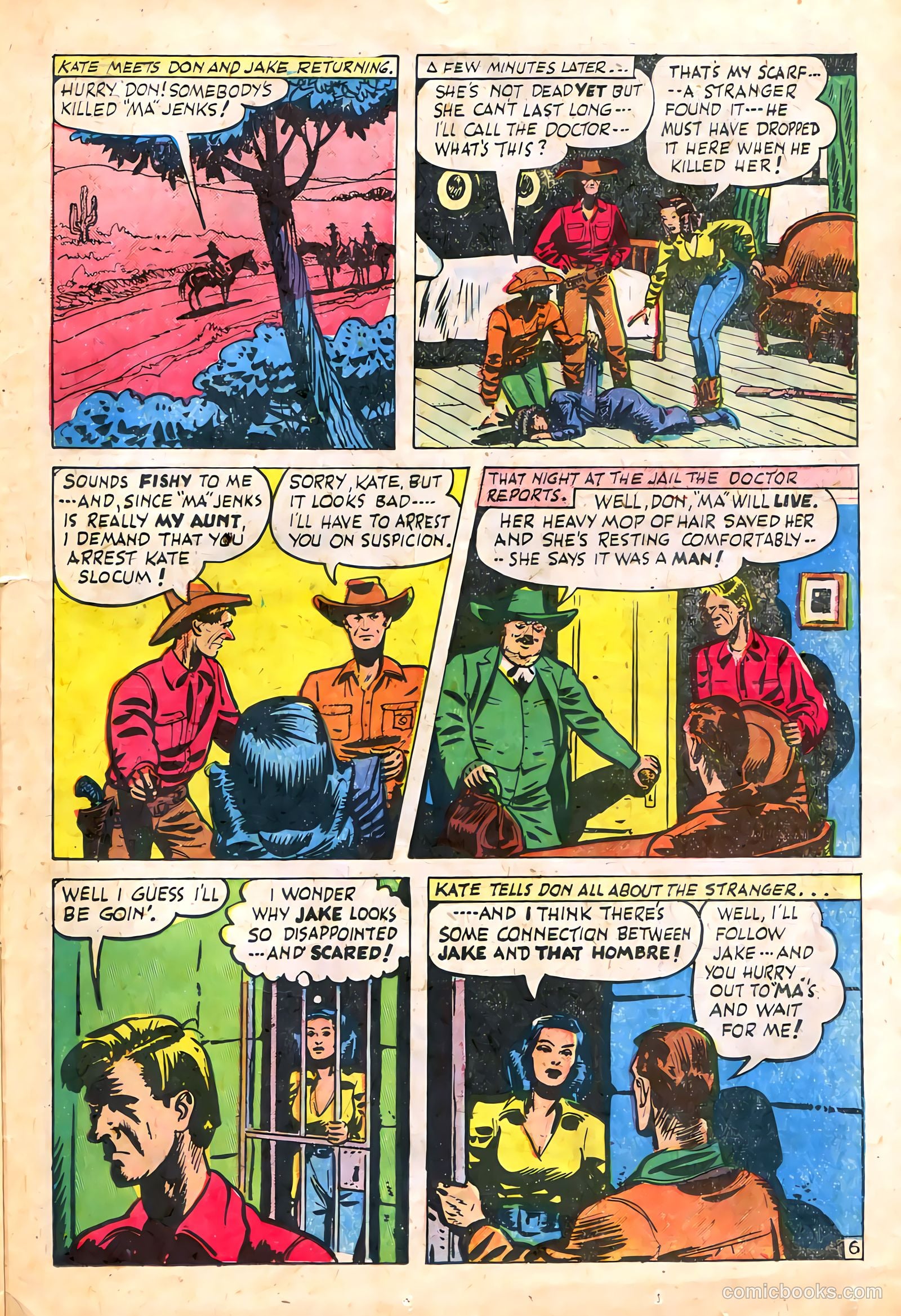 Western Crime Busters #7 (1951) — page 23 of 36
