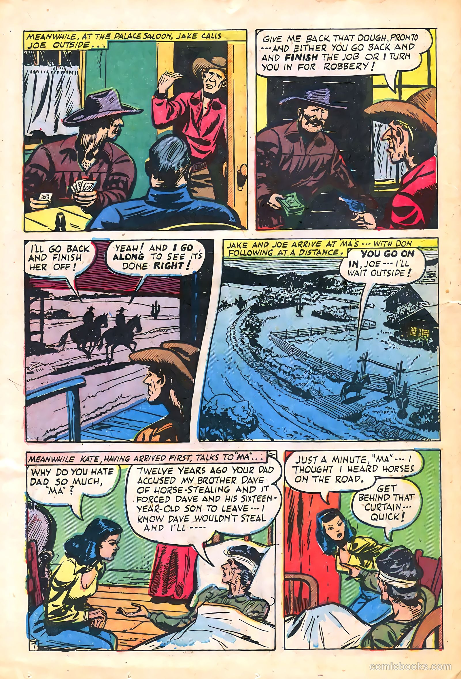 Western Crime Busters #7 (1951) — page 24 of 36