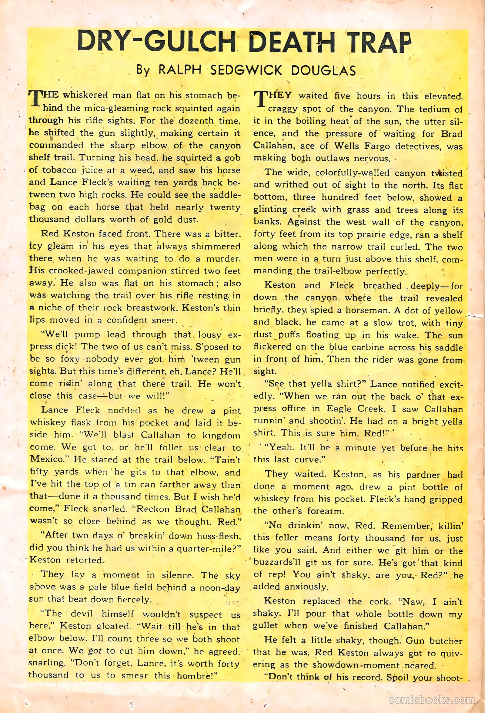 Western Crime Busters #7 (1951) — page 26 of 36