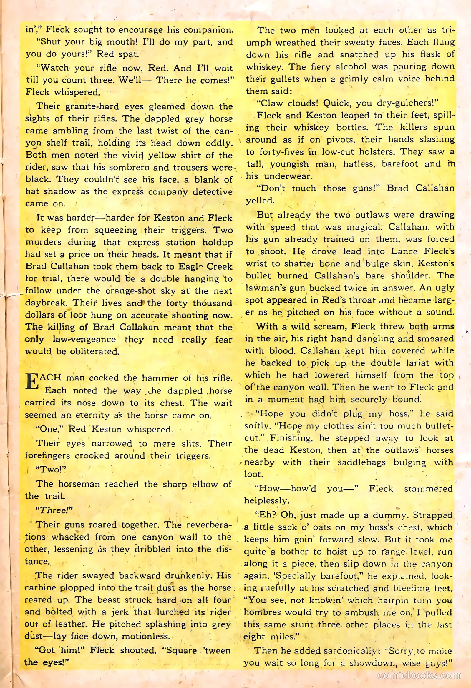 Western Crime Busters #7 (1951) — page 27 of 36