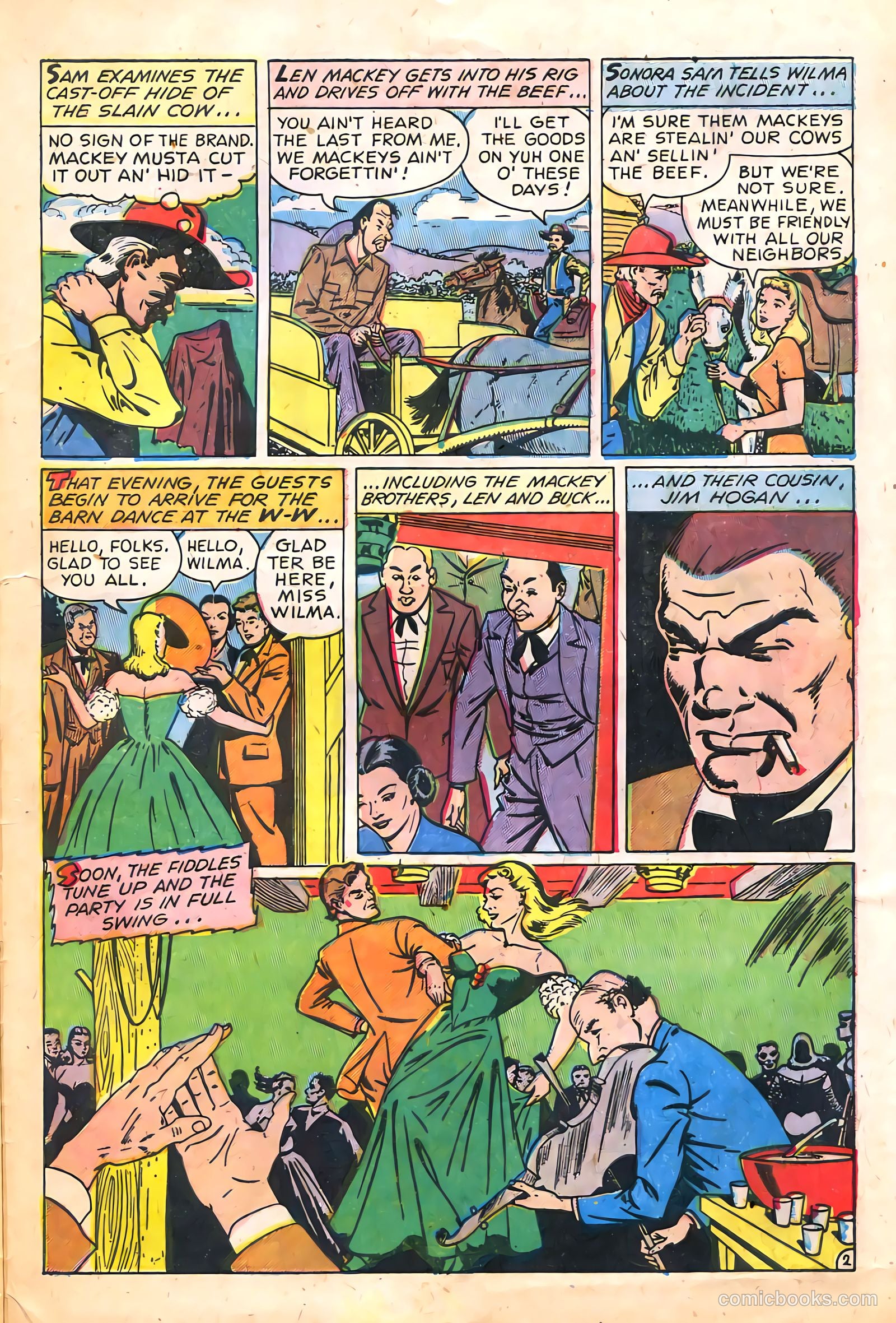 Western Crime Busters #7 (1951) — page 29 of 36