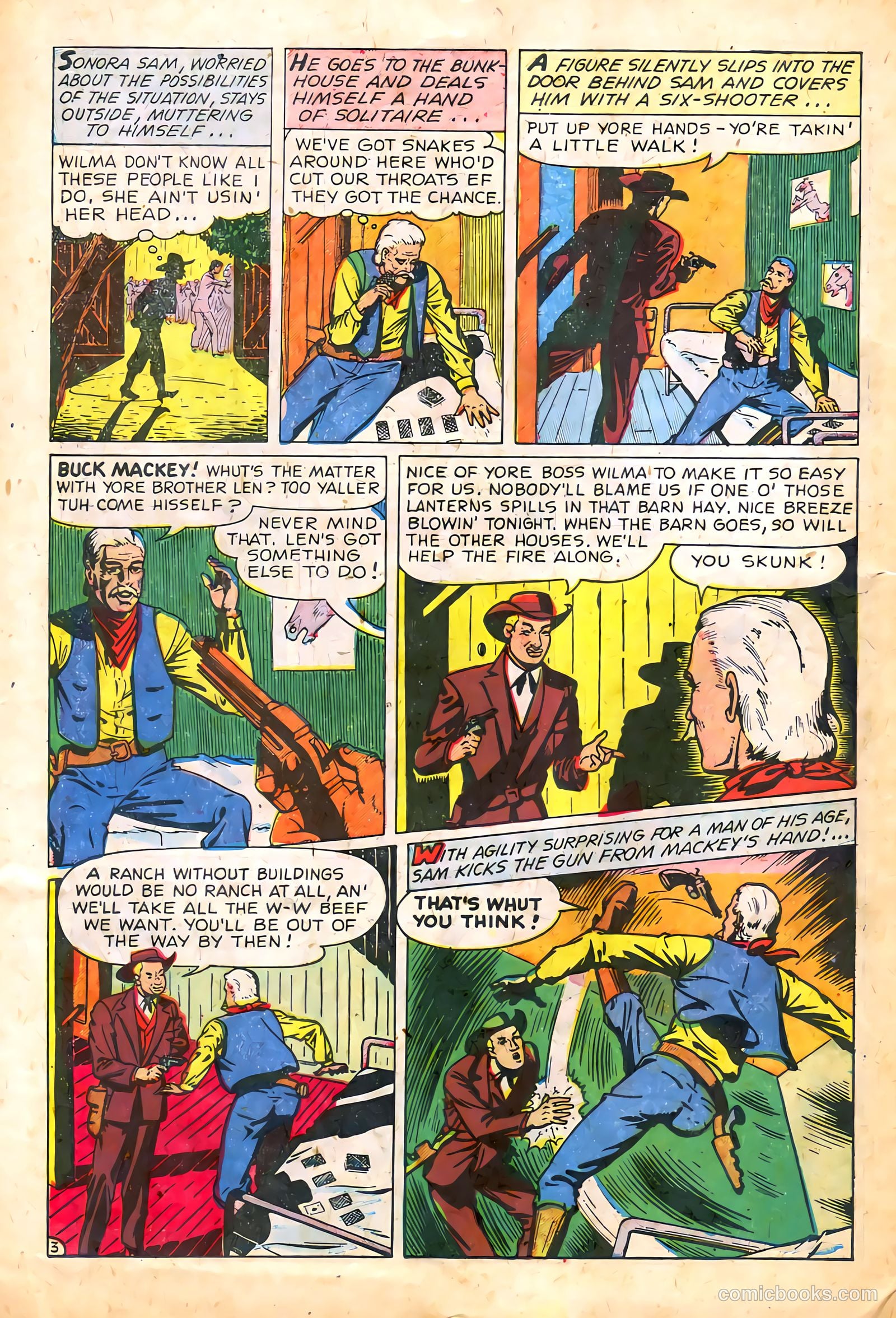 Western Crime Busters #7 (1951) — page 30 of 36