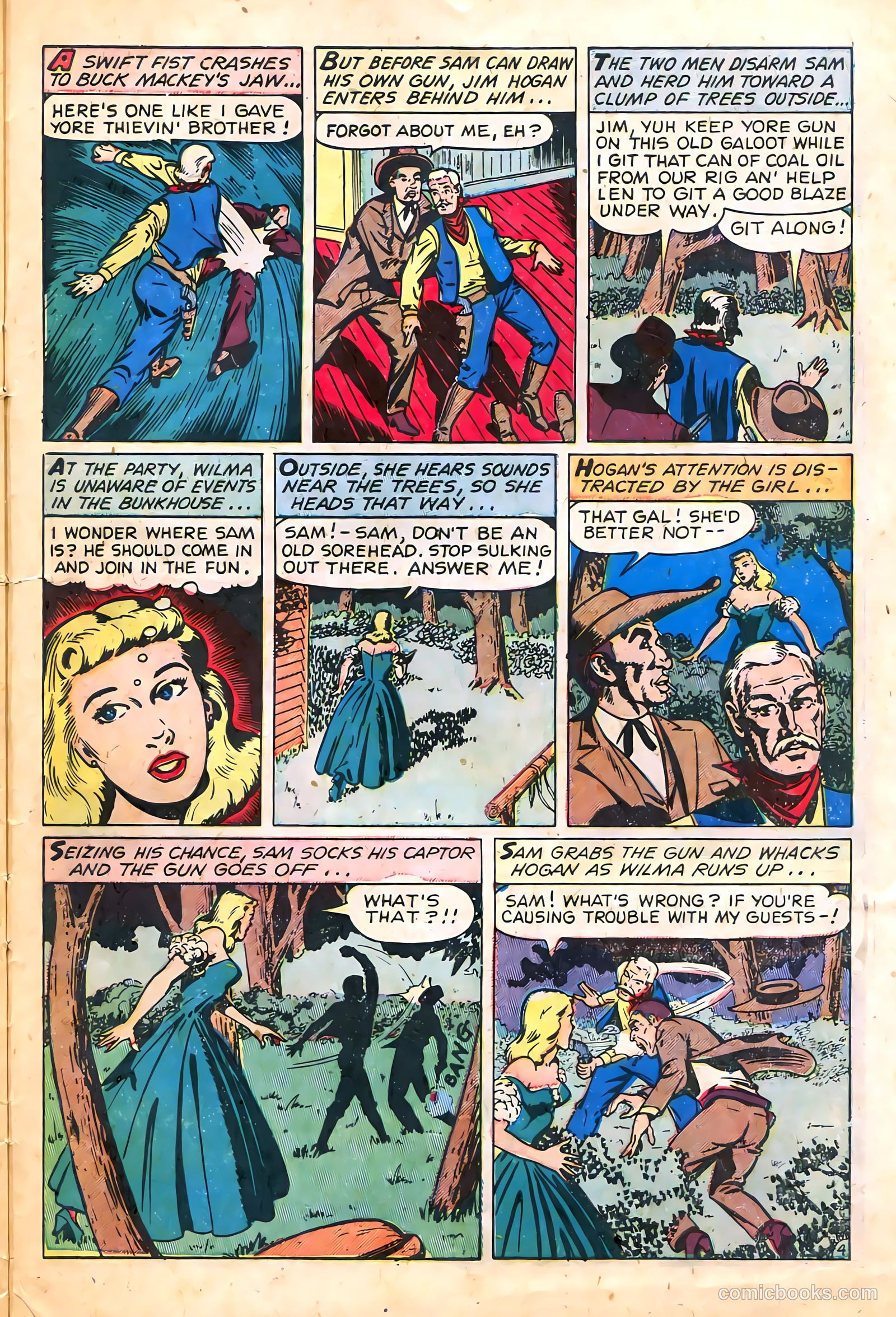 Western Crime Busters #7 (1951) — page 31 of 36