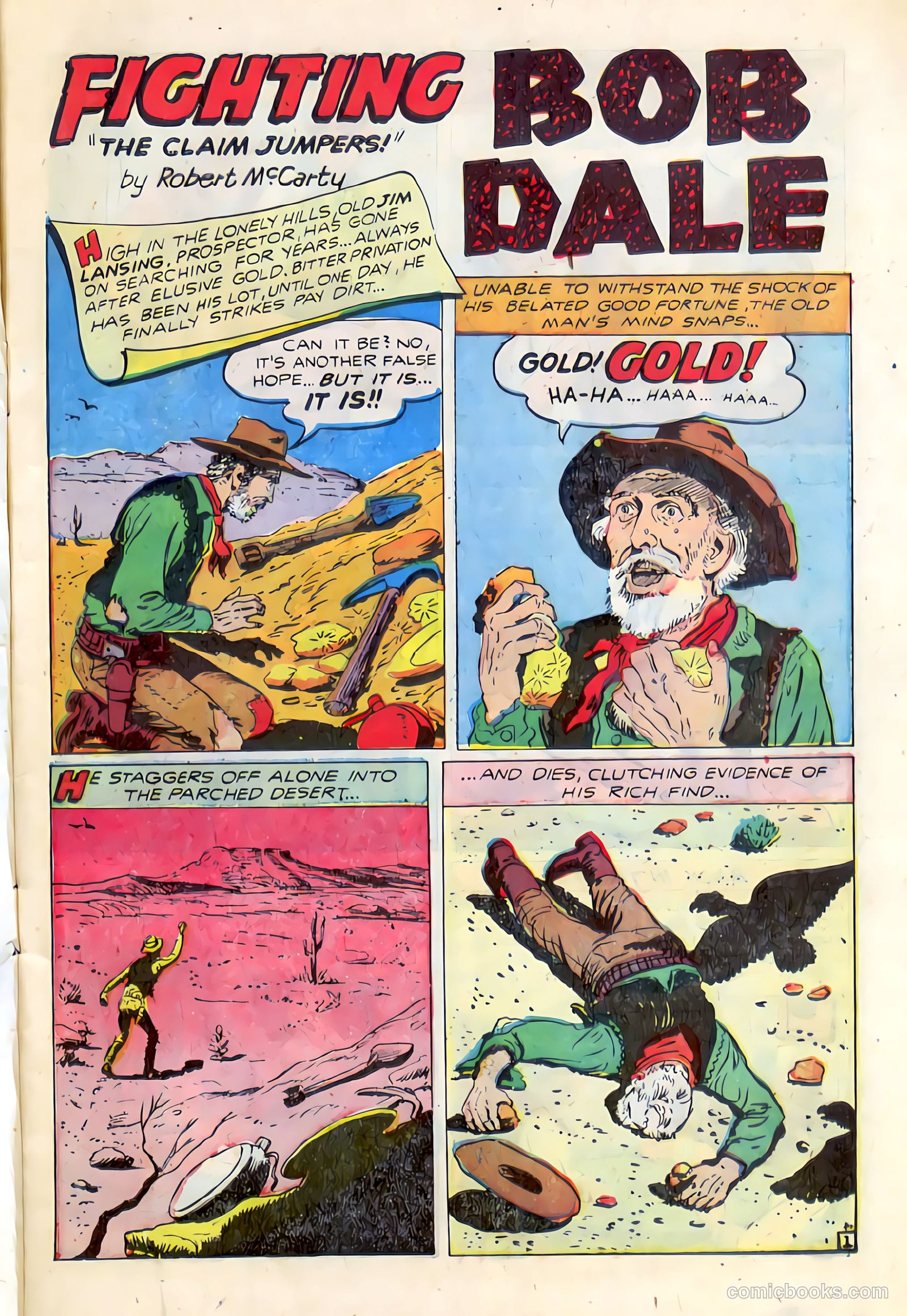 Western Crime Busters #8 (1951) — page 3 of 36