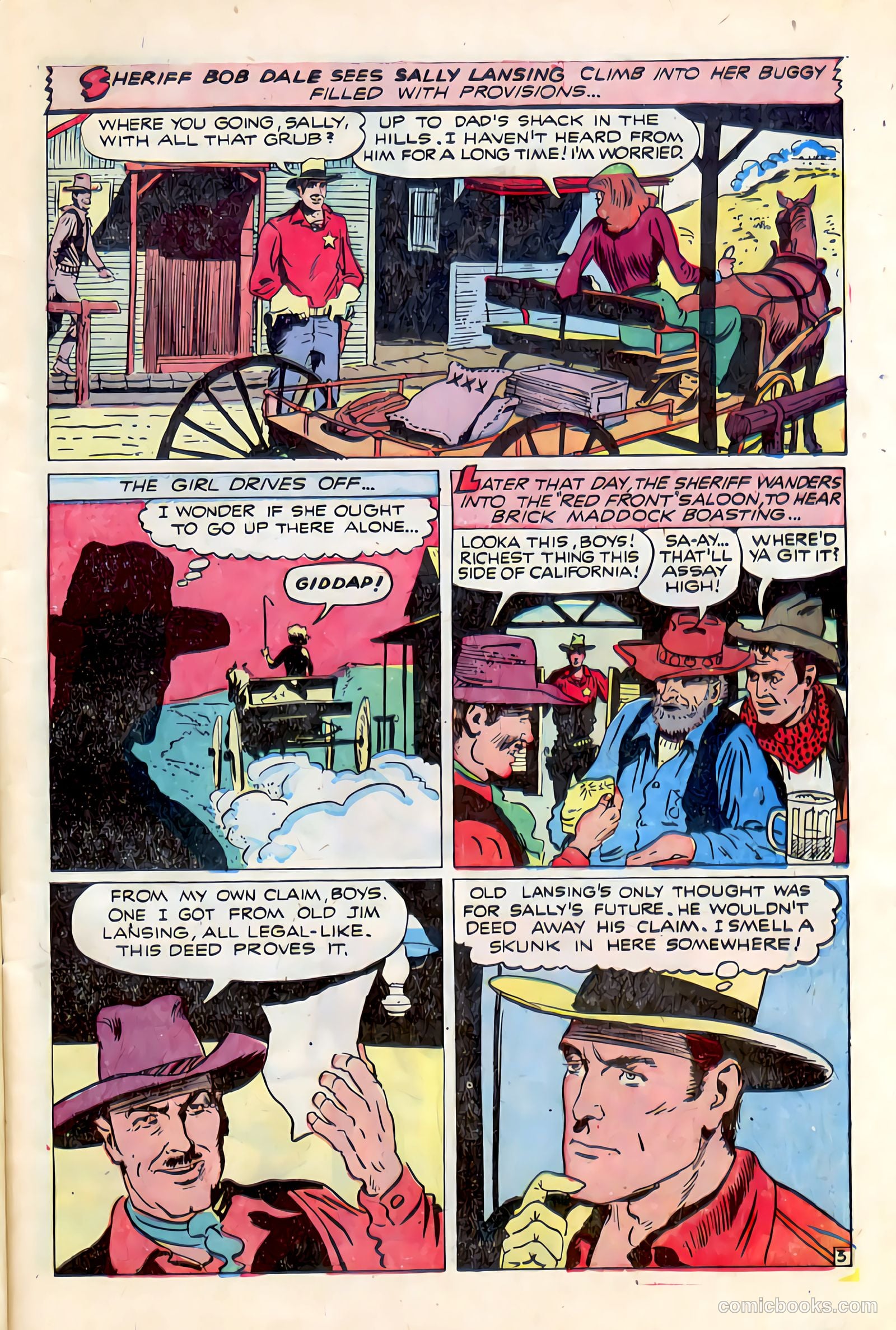 Western Crime Busters #8 (1951) — page 5 of 36