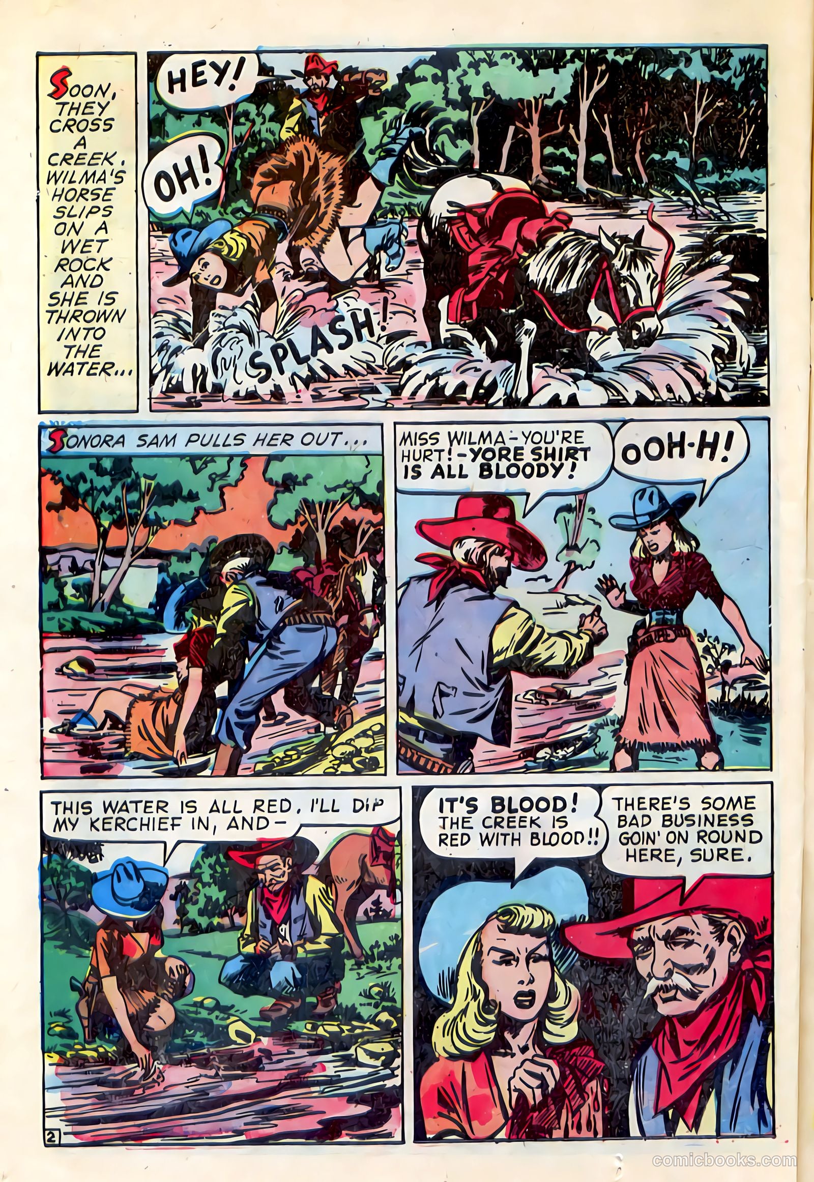 Western Crime Busters #8 (1951) — page 12 of 36