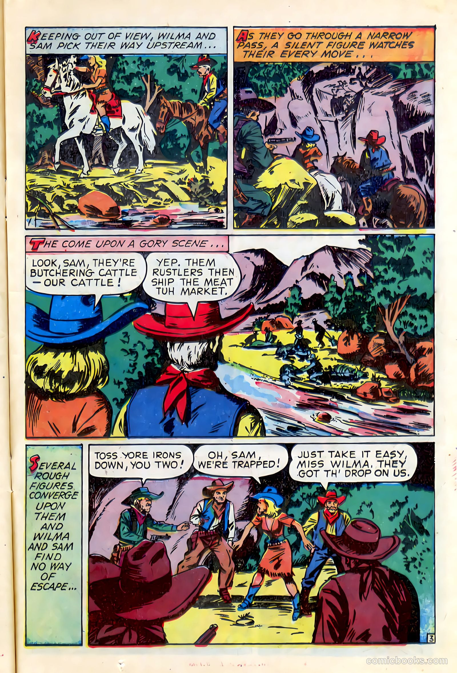 Western Crime Busters #8 (1951) — page 13 of 36