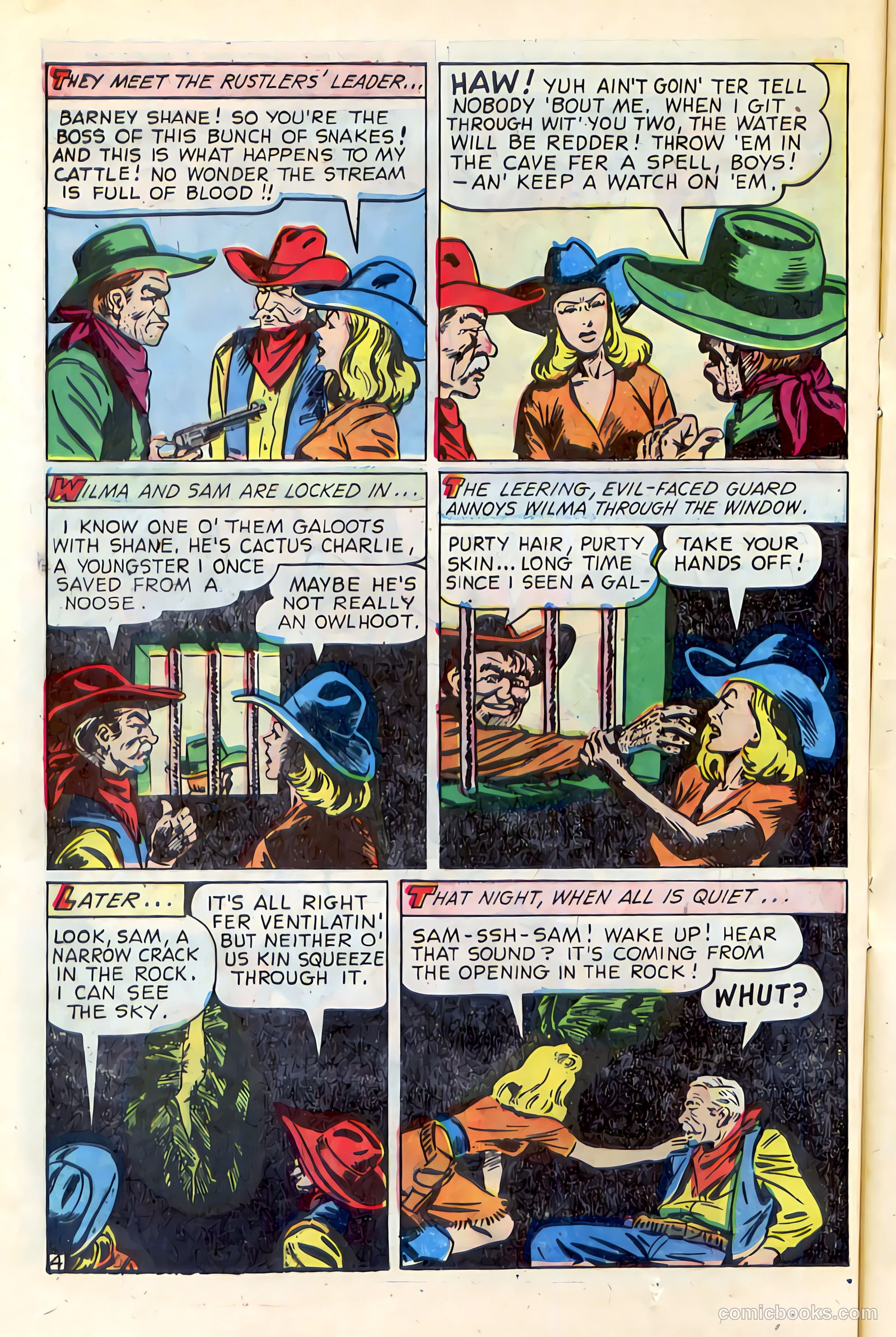 Western Crime Busters #8 (1951) — page 14 of 36