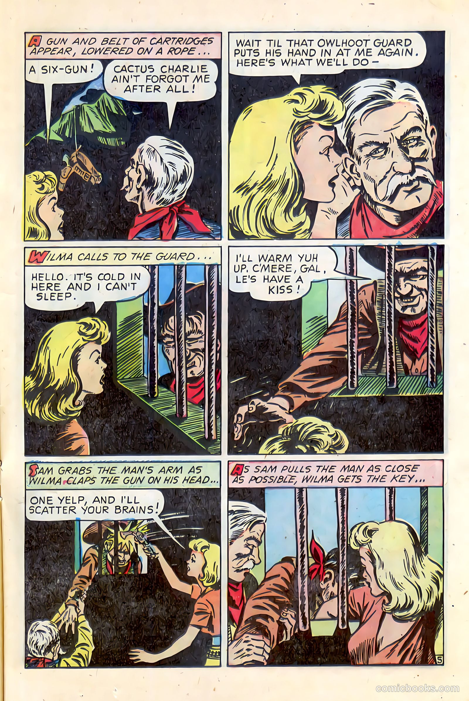 Western Crime Busters #8 (1951) — page 15 of 36