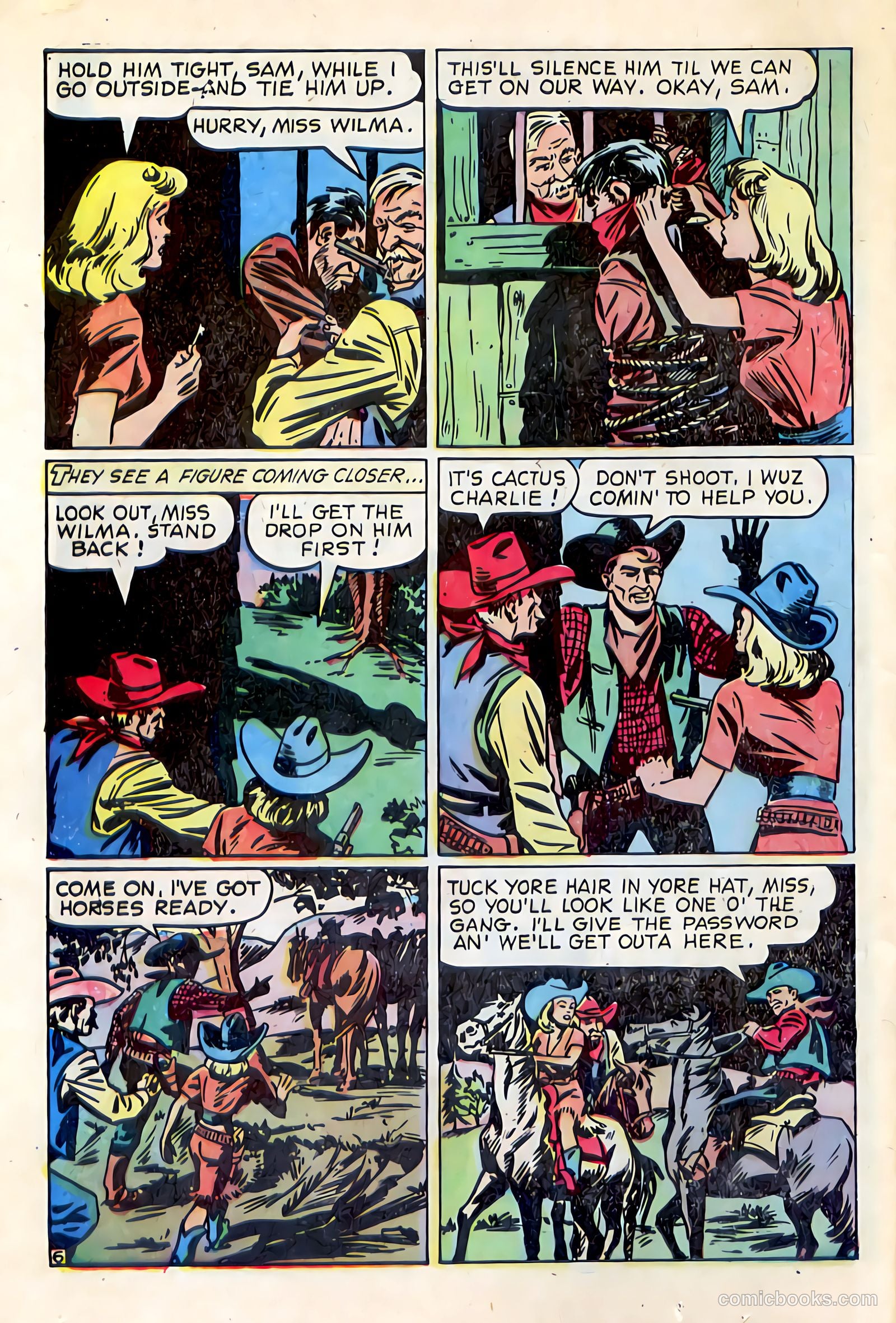 Western Crime Busters #8 (1951) — page 16 of 36