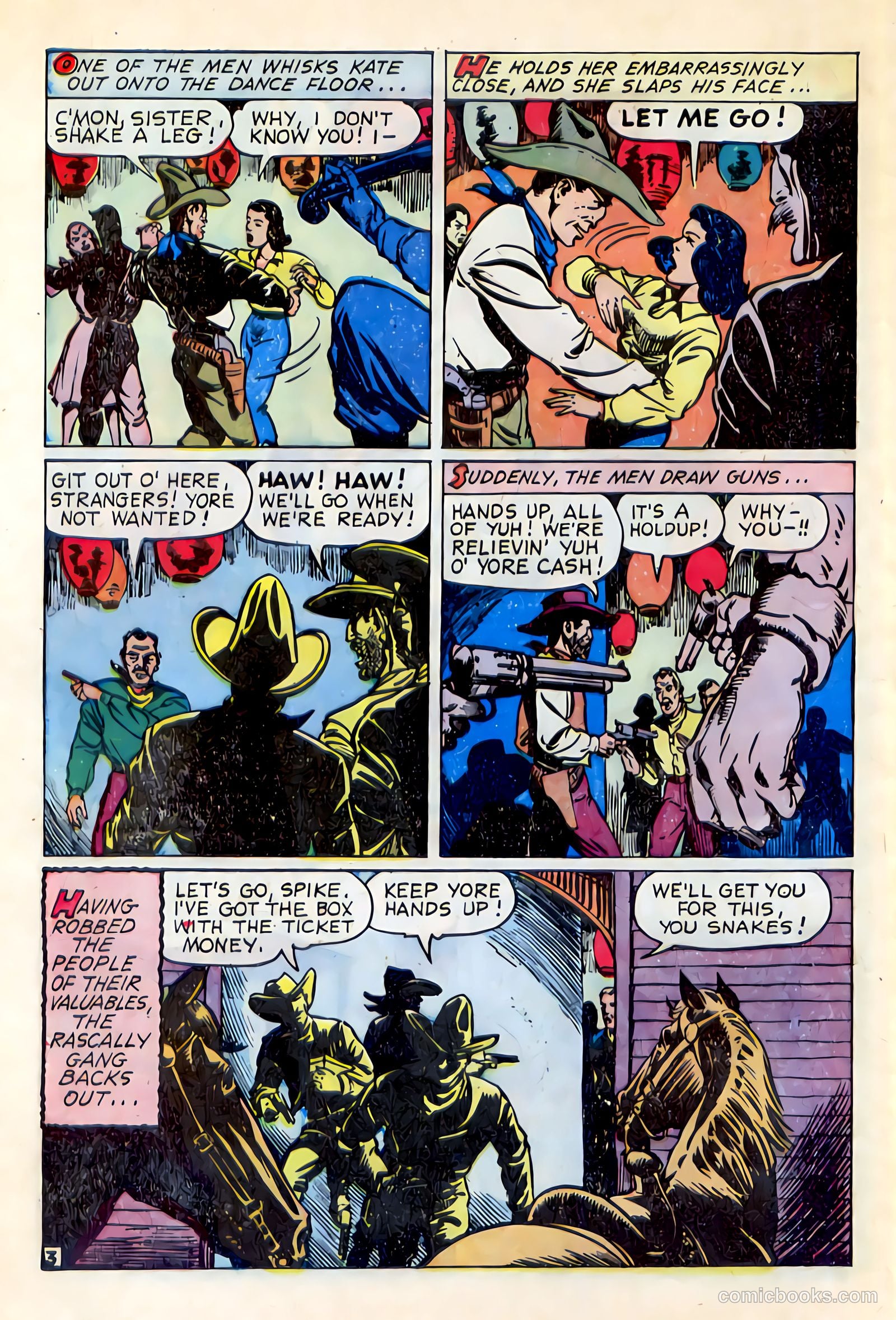 Western Crime Busters #8 (1951) — page 20 of 36