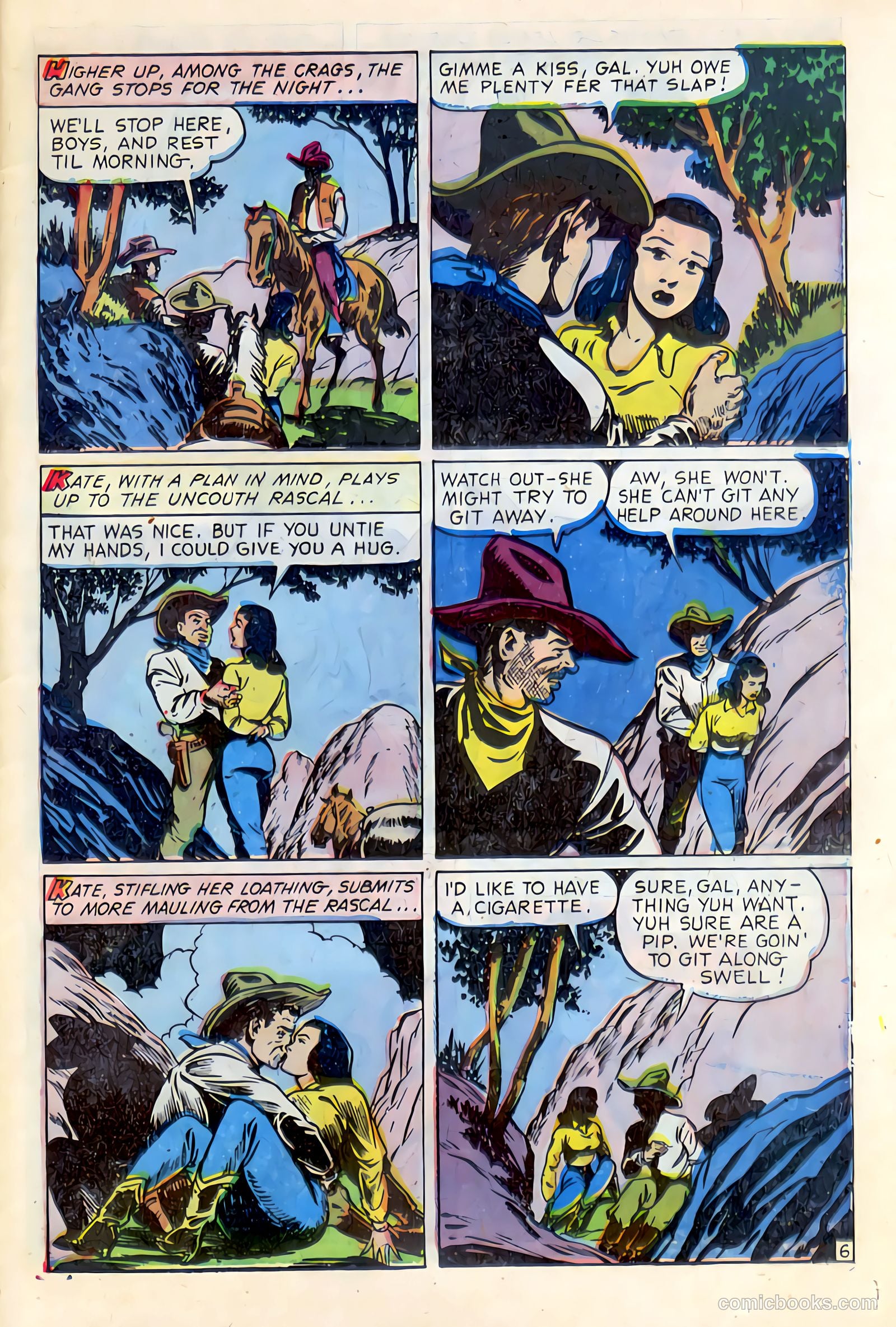 Western Crime Busters #8 (1951) — page 23 of 36