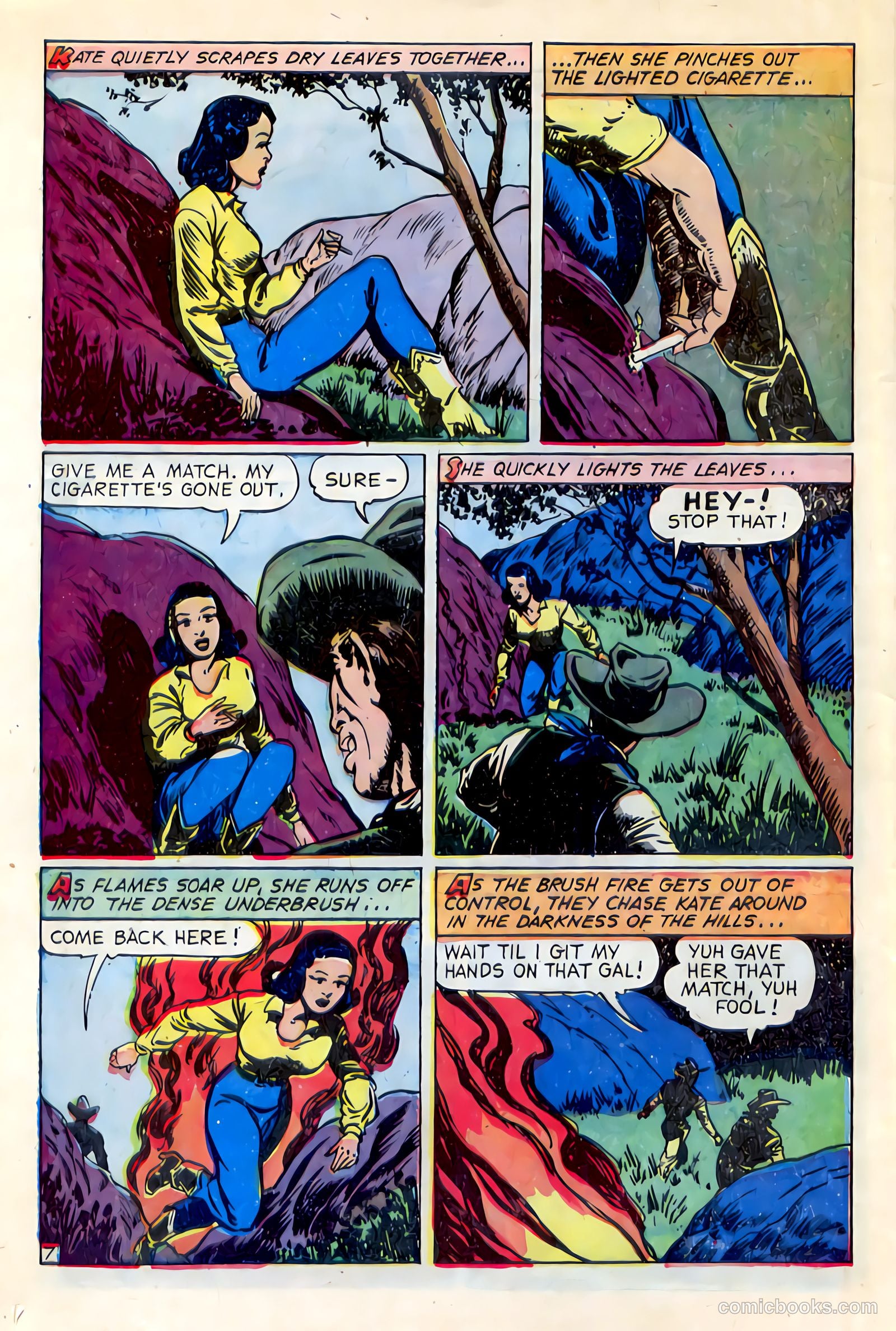 Western Crime Busters #8 (1951) — page 24 of 36
