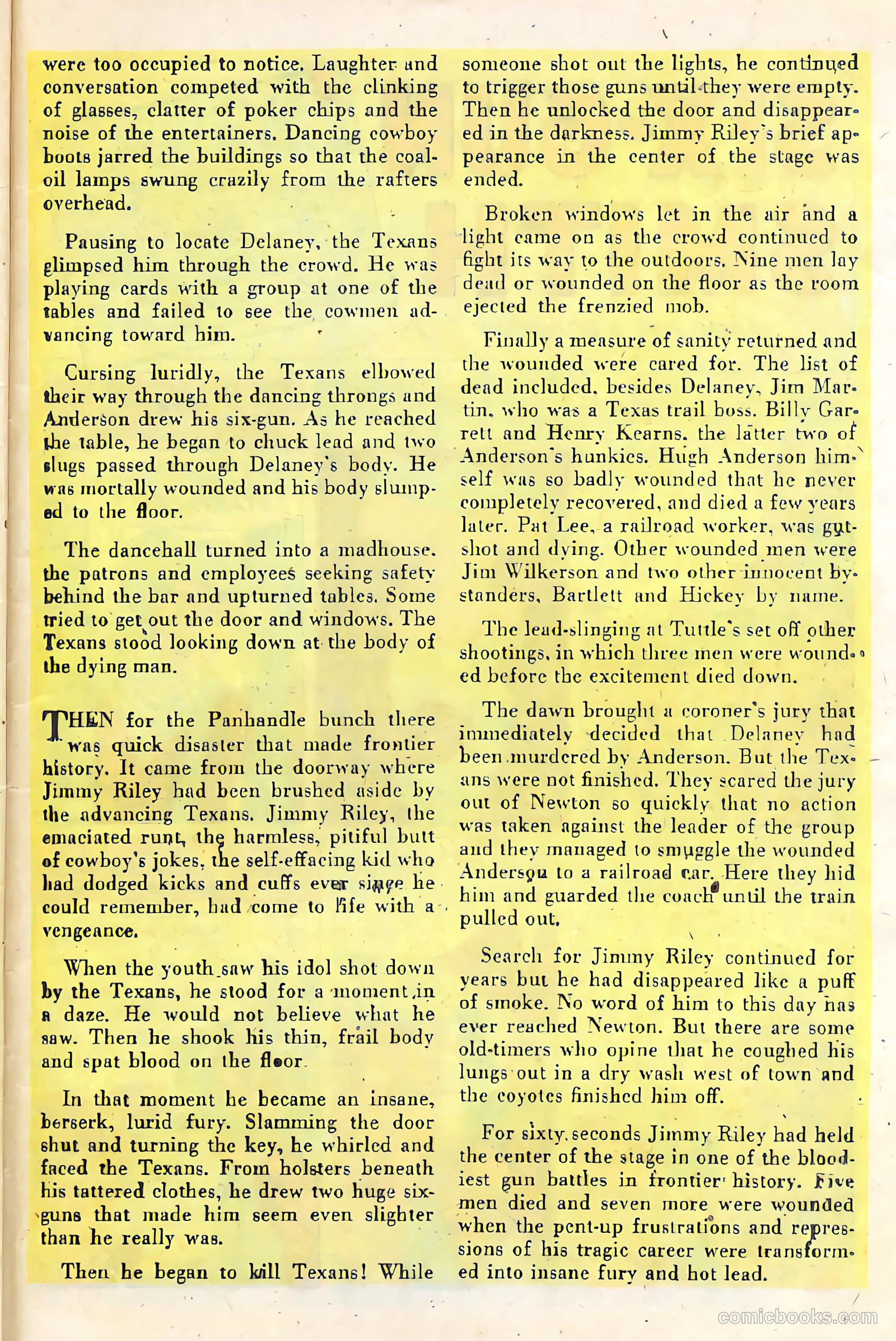 Western Crime Busters #8 (1951) — page 27 of 36