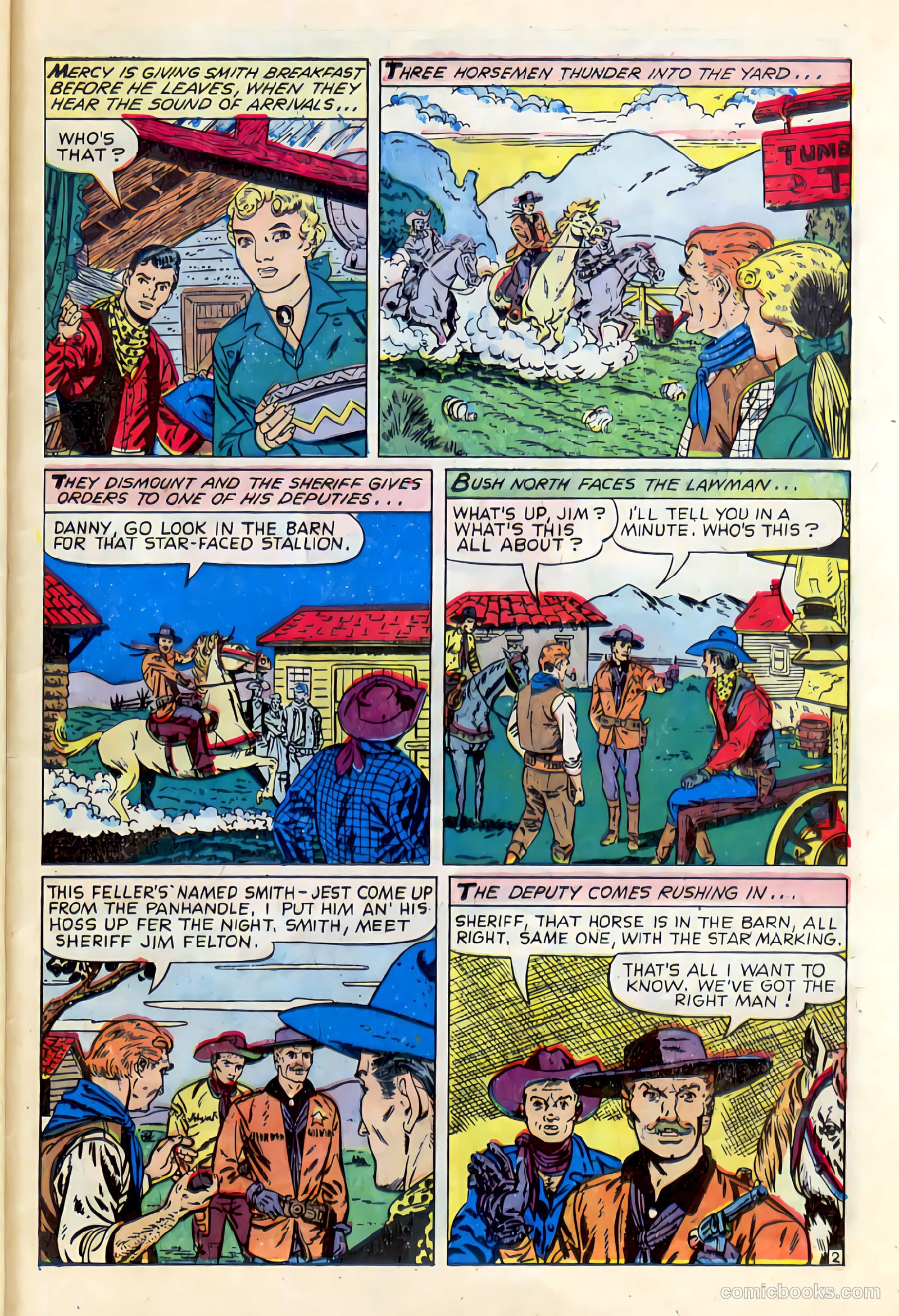 Western Crime Busters #8 (1951) — page 29 of 36