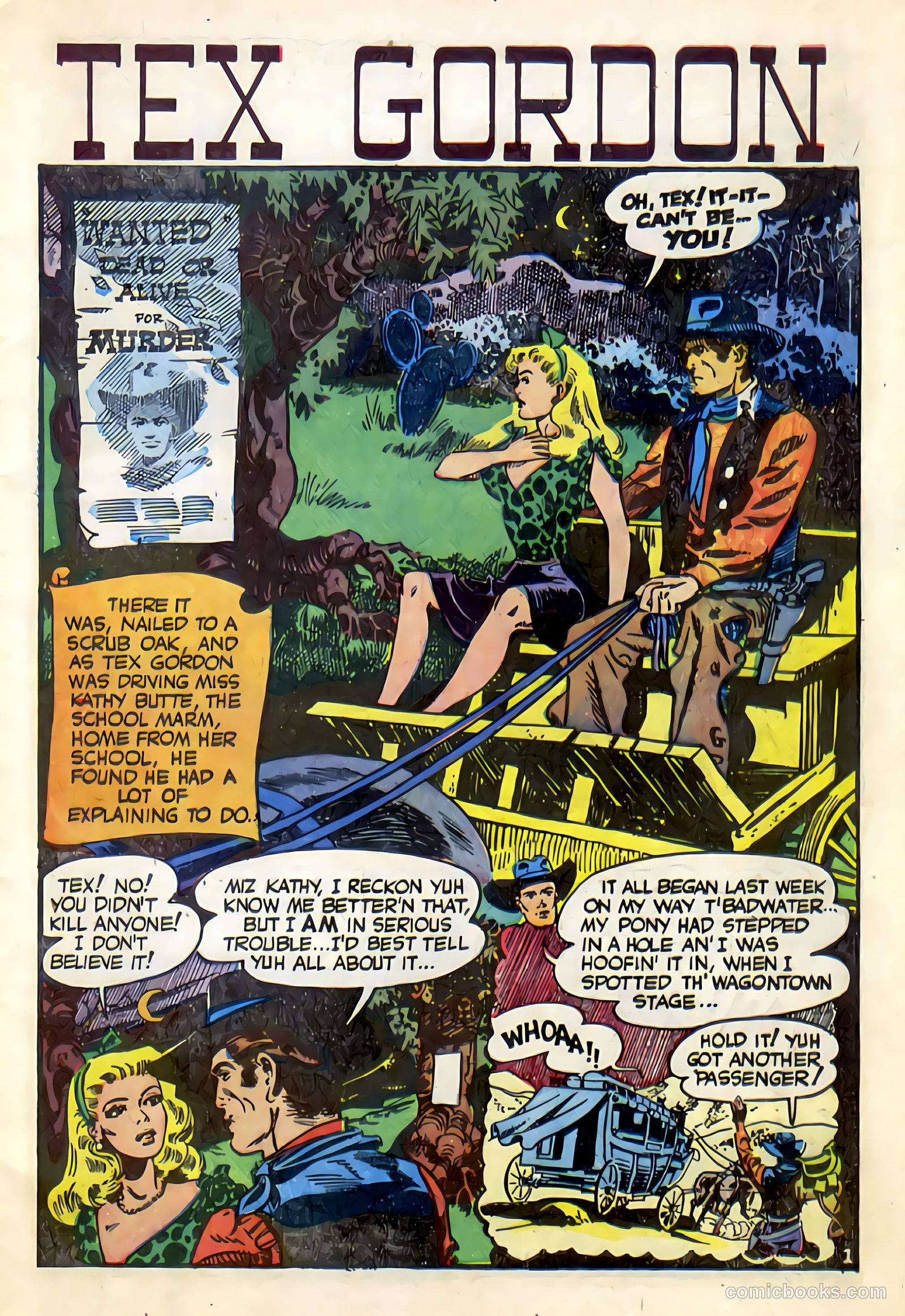 Western Crime Busters #9 (1952) — page 3 of 36