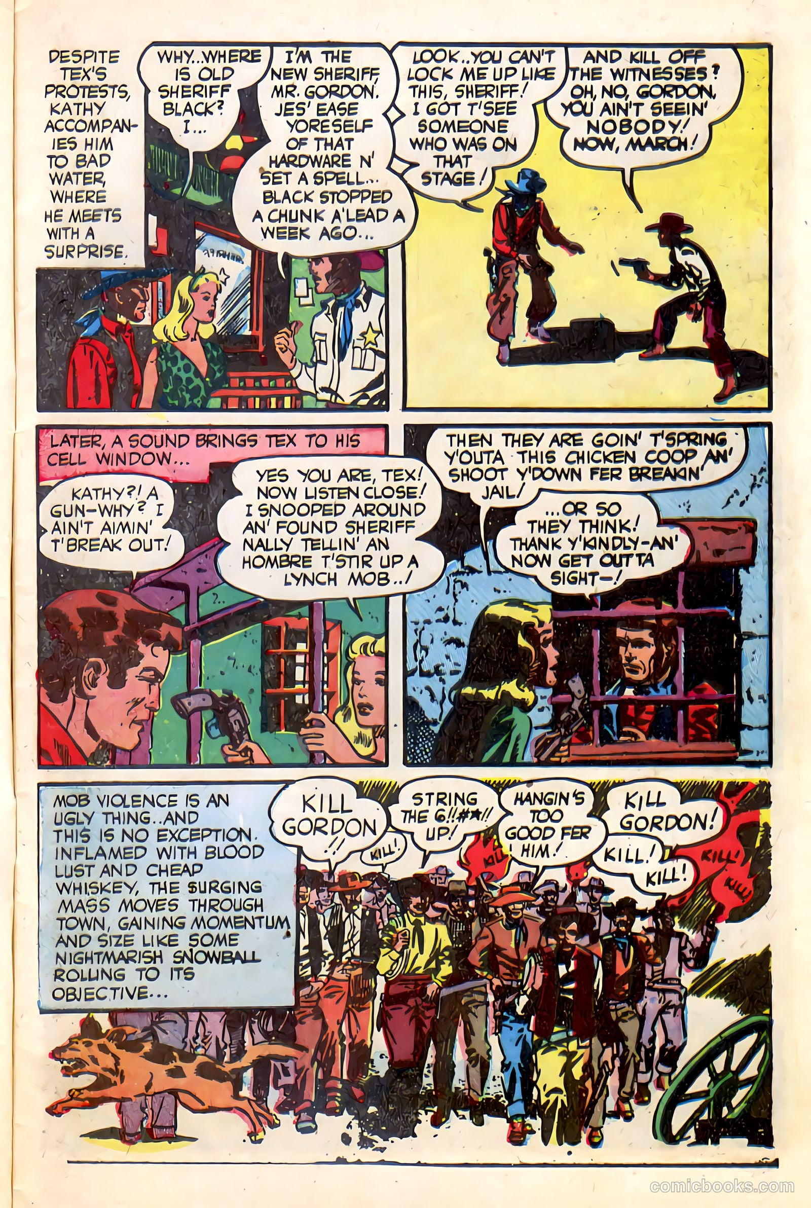 Western Crime Busters #9 (1952) — page 5 of 36
