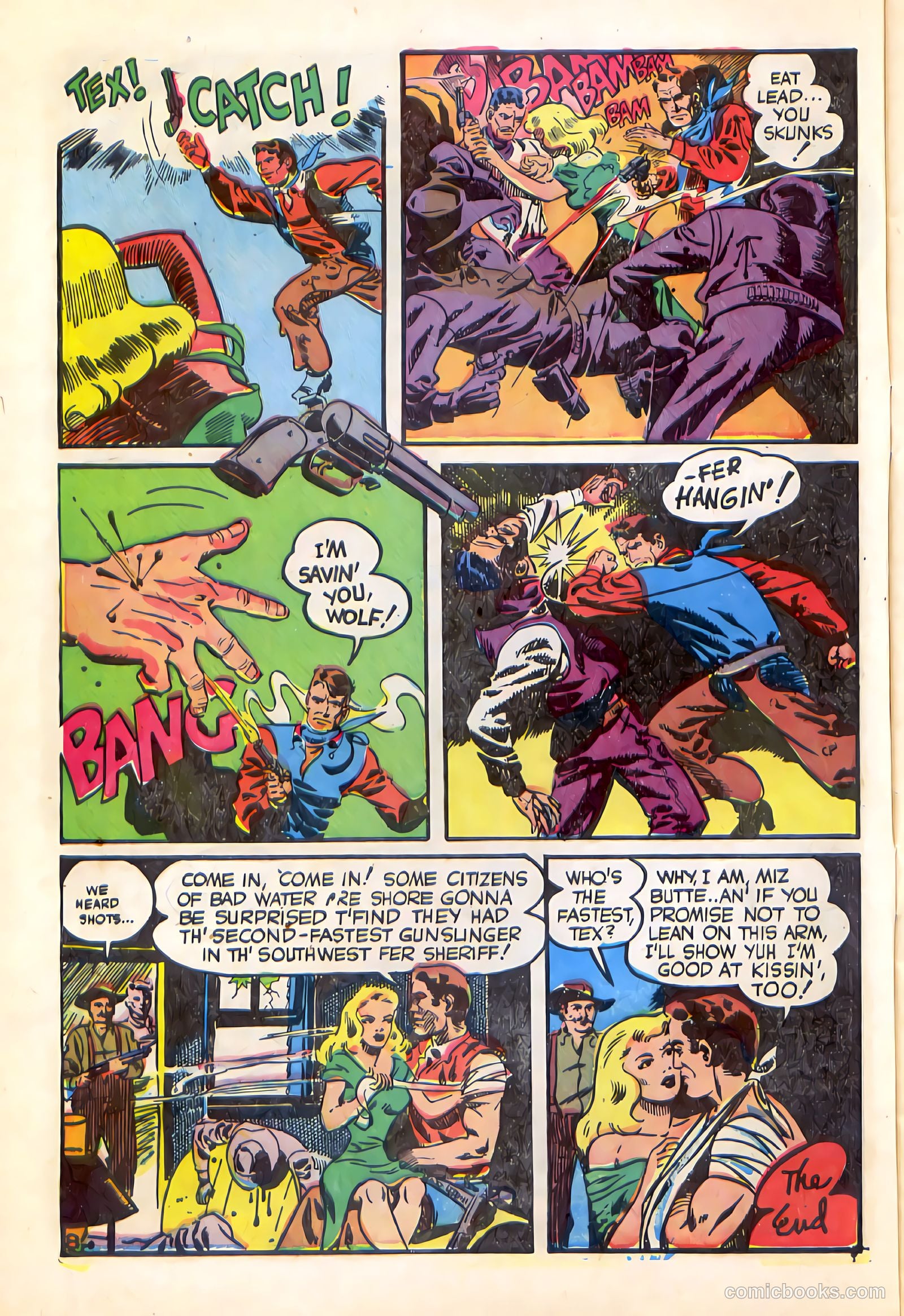 Western Crime Busters #9 (1952) — page 10 of 36