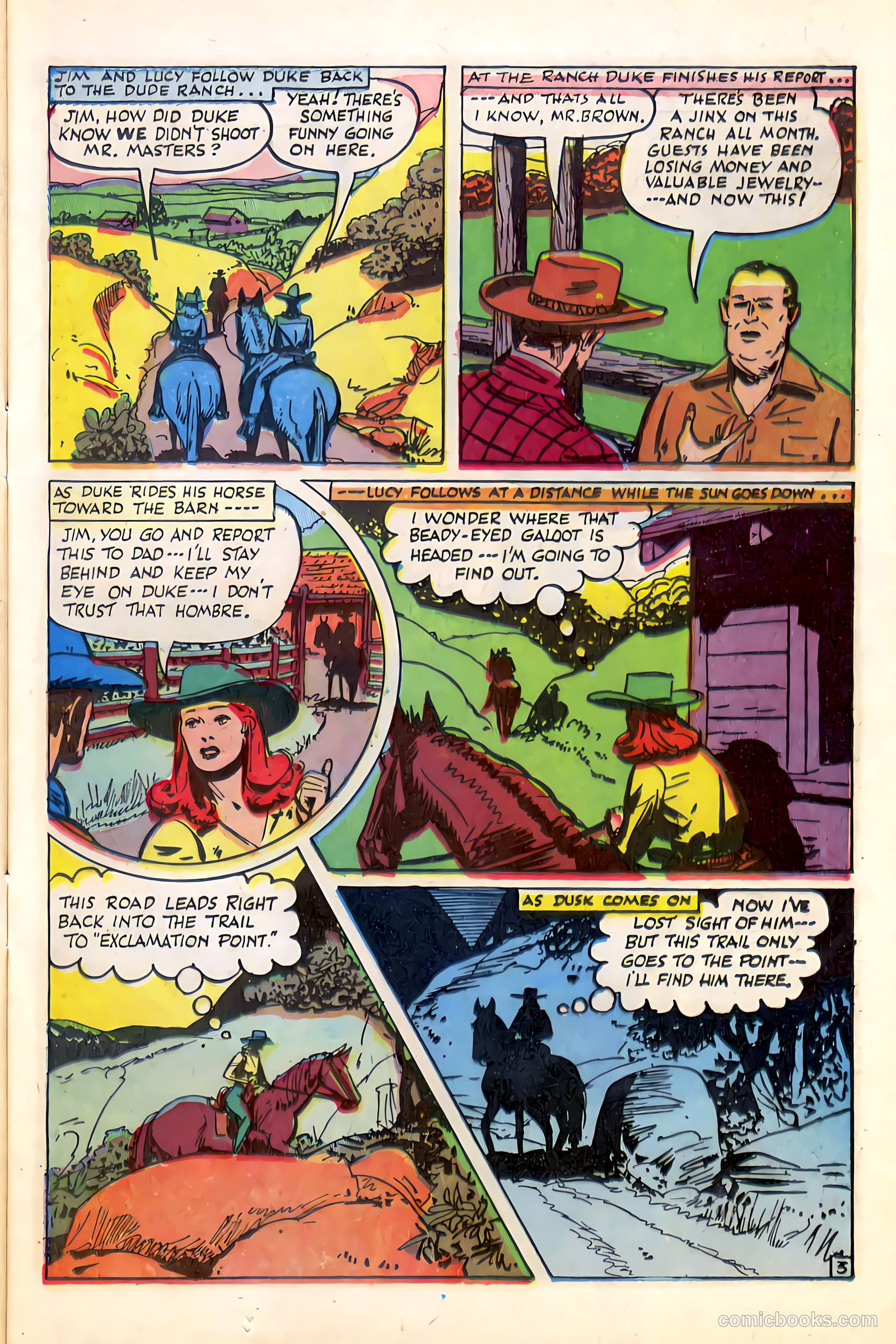 Western Crime Busters #9 (1952) — page 13 of 36