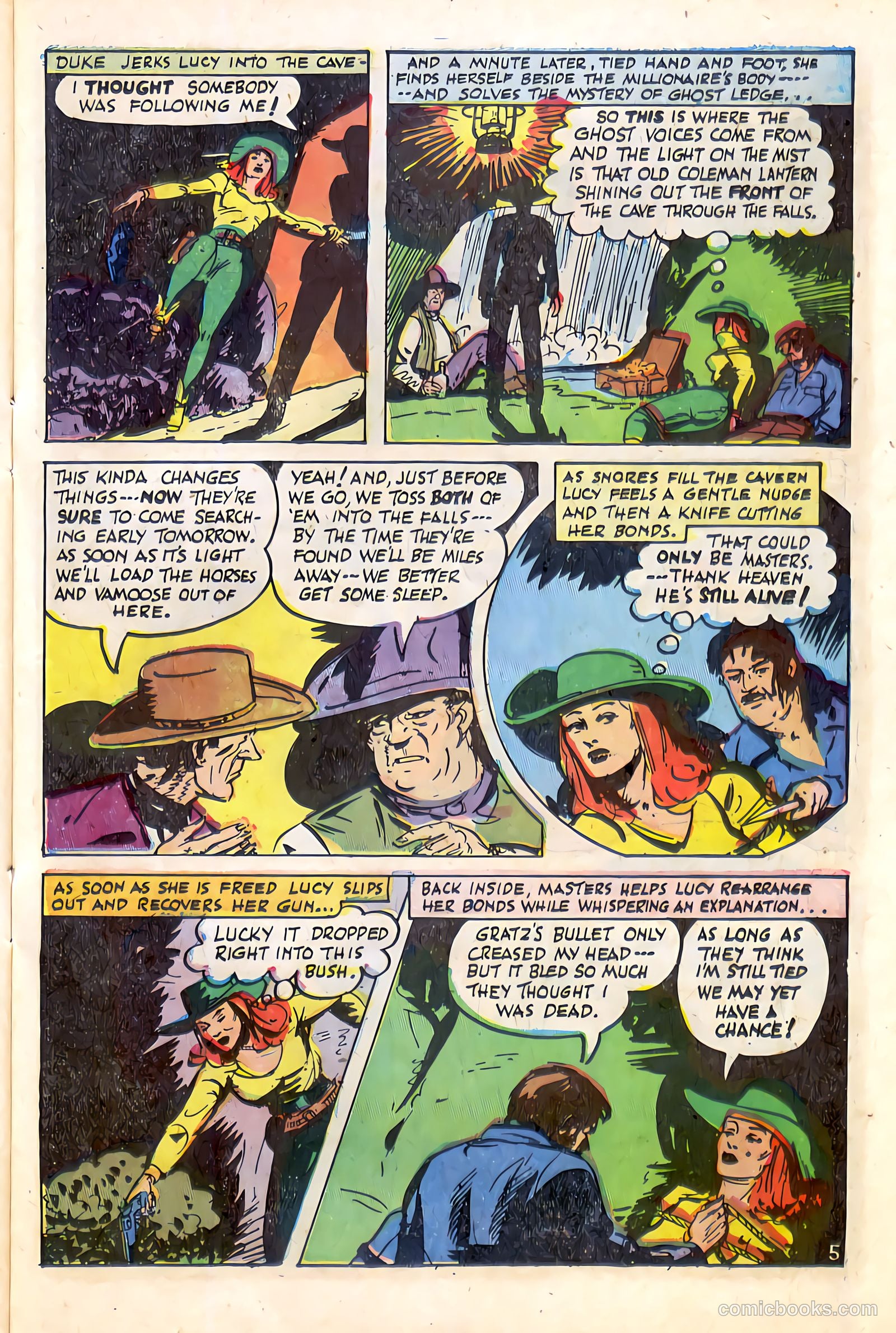 Western Crime Busters #9 (1952) — page 15 of 36