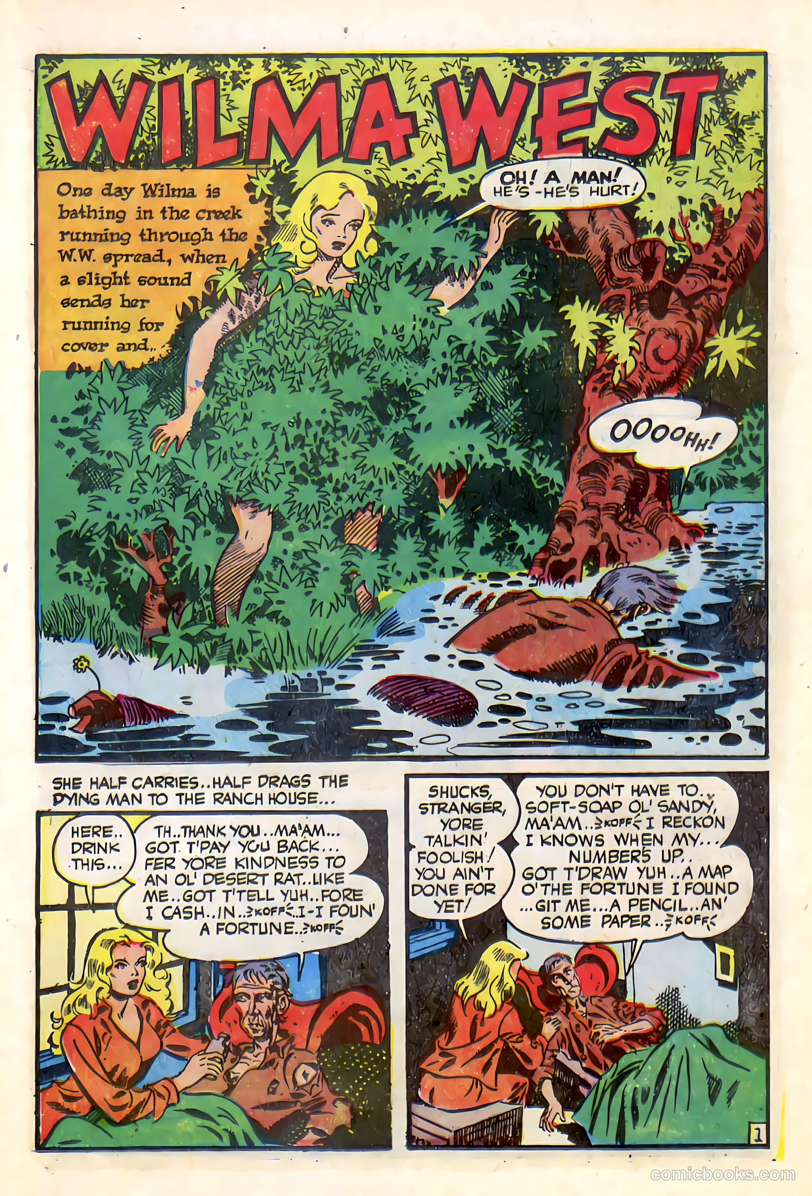 Western Crime Busters #9 (1952) — page 19 of 36