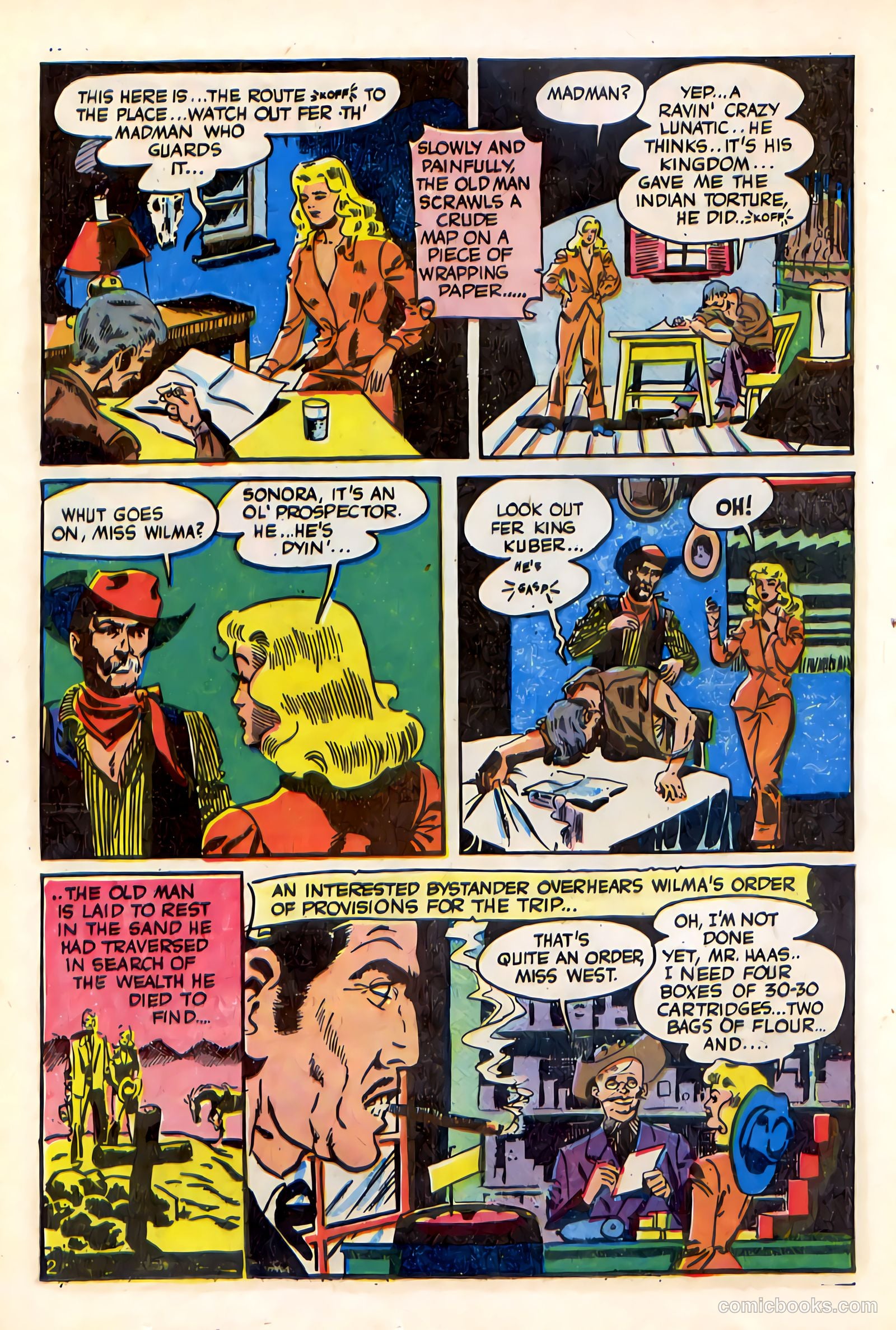 Western Crime Busters #9 (1952) — page 20 of 36