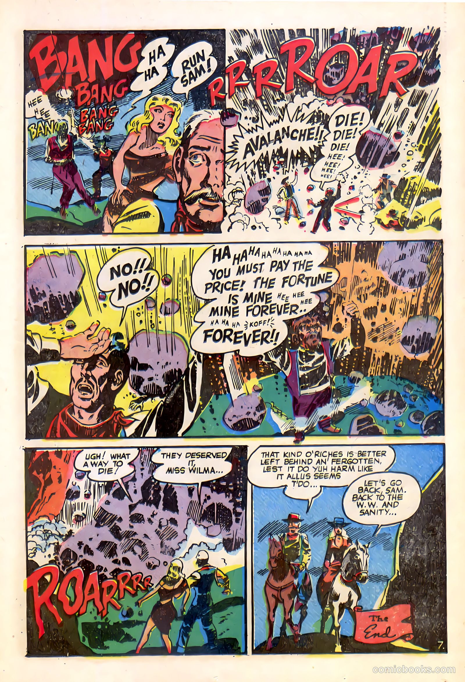 Western Crime Busters #9 (1952) — page 25 of 36