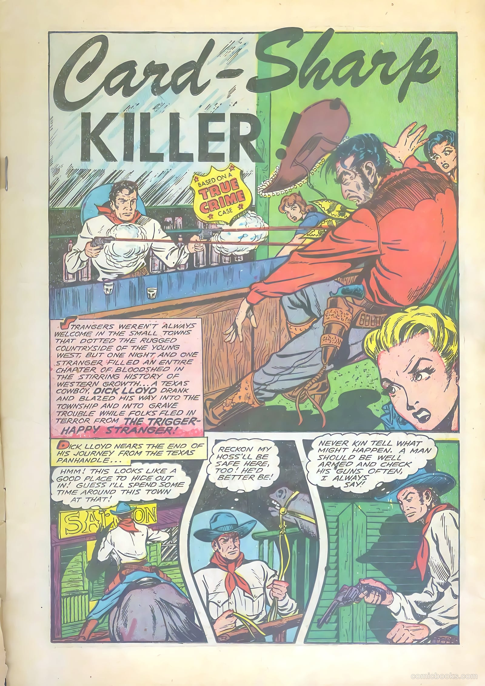 Western Crime Cases #9 (1951) — page 3 of 36