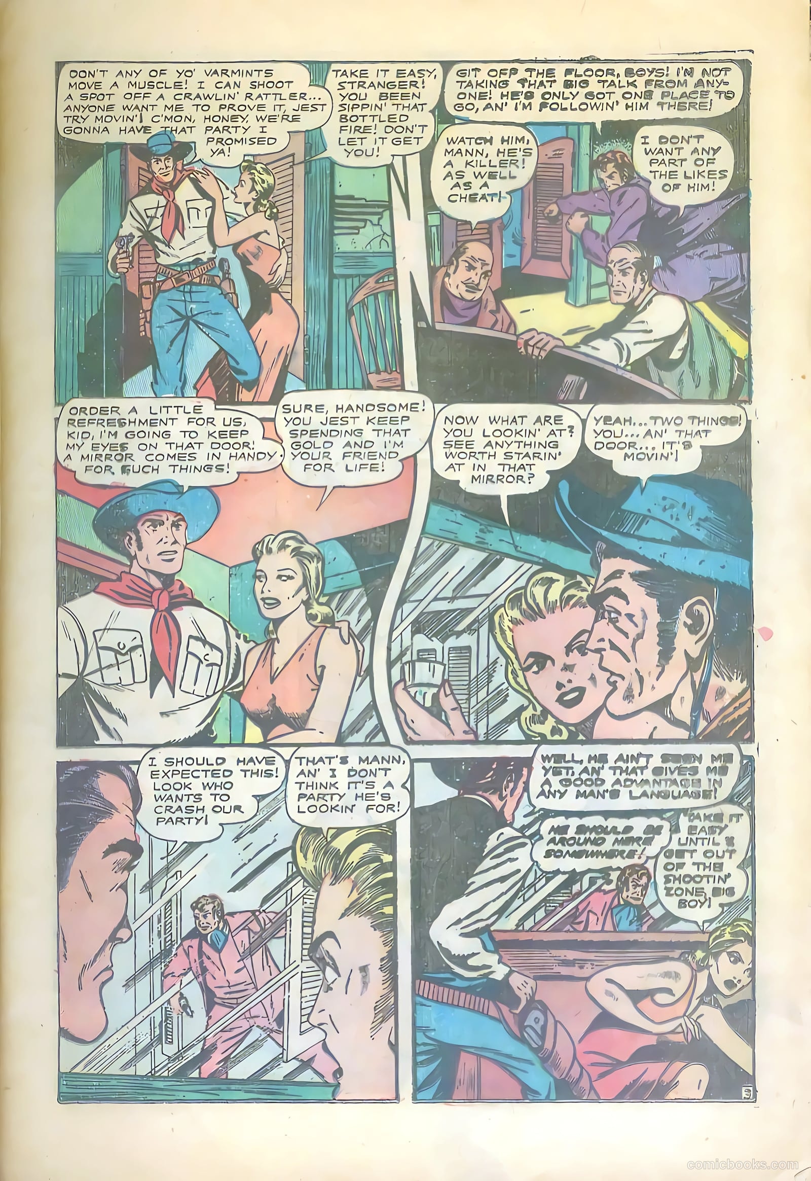 Western Crime Cases #9 (1951) — page 5 of 36