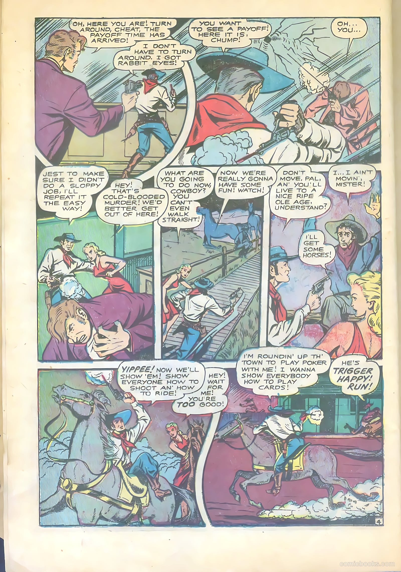 Western Crime Cases #9 (1951) — page 6 of 36