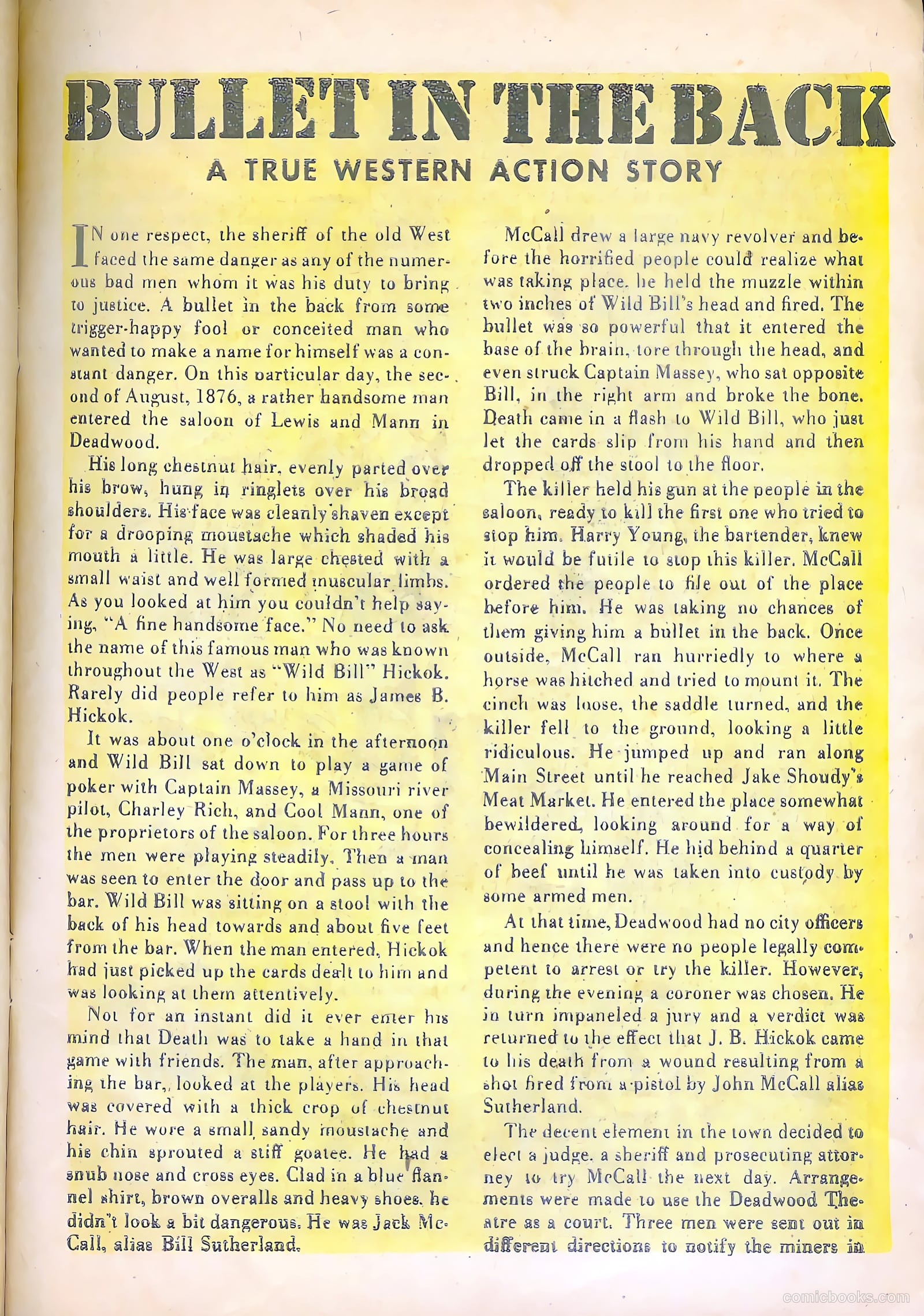 Western Crime Cases #9 (1951) — page 15 of 36