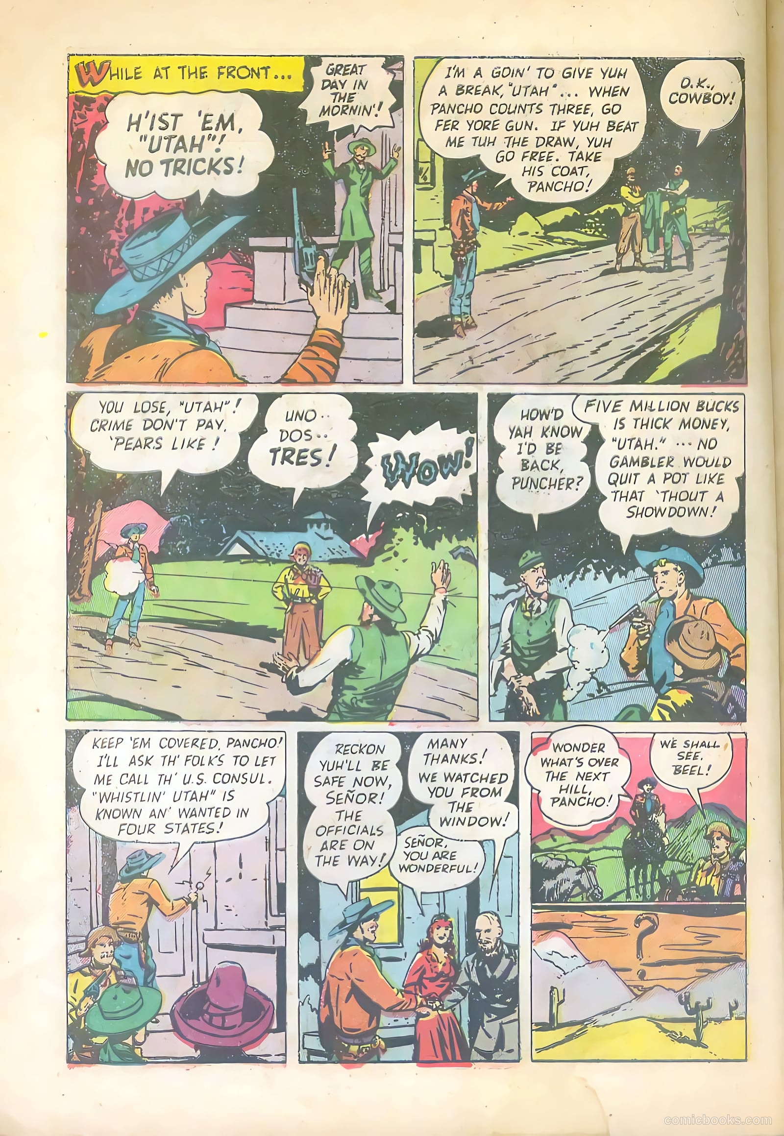 Western Crime Cases #9 (1951) — page 22 of 36